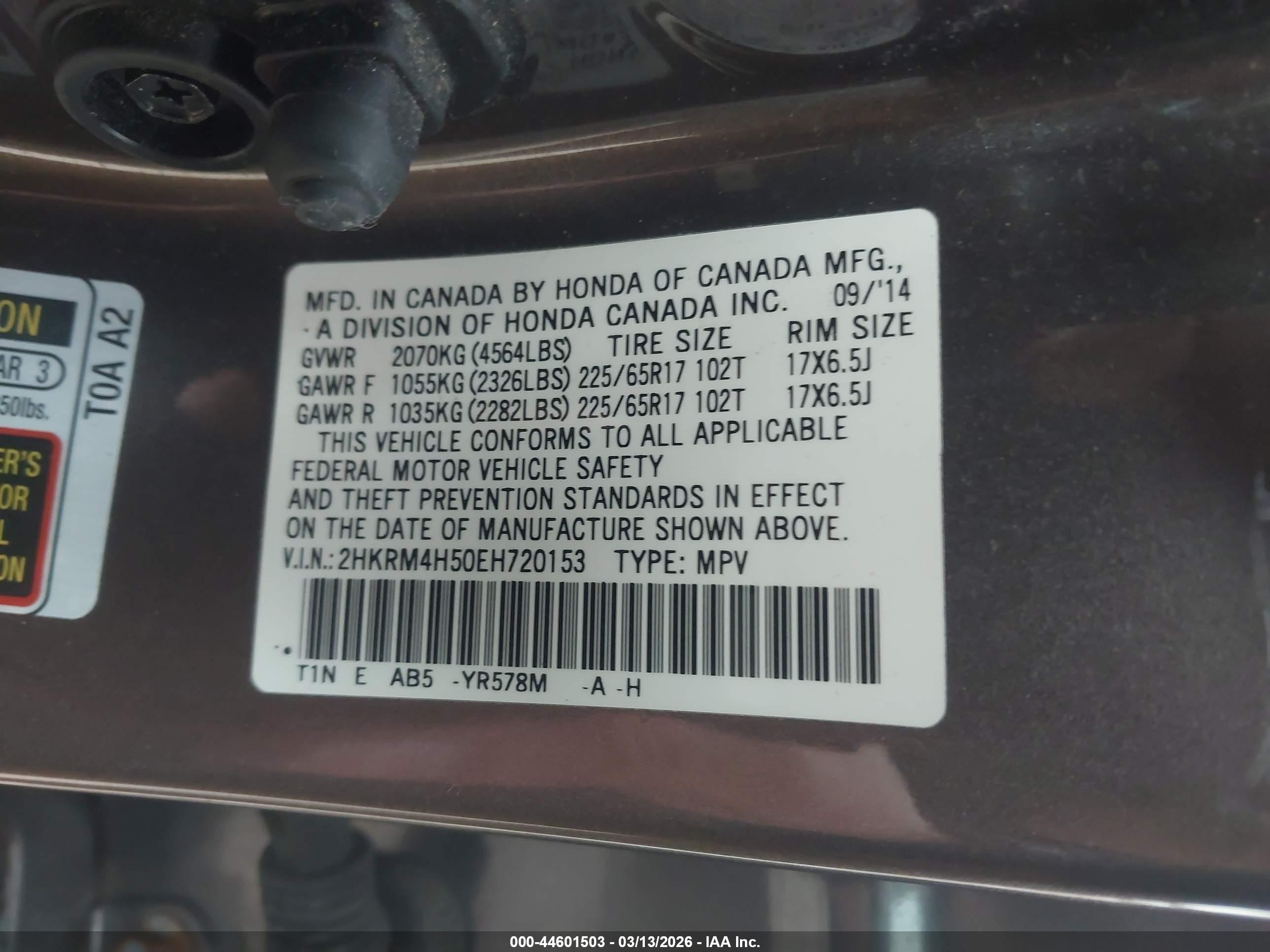 HONDA CR-V image 9