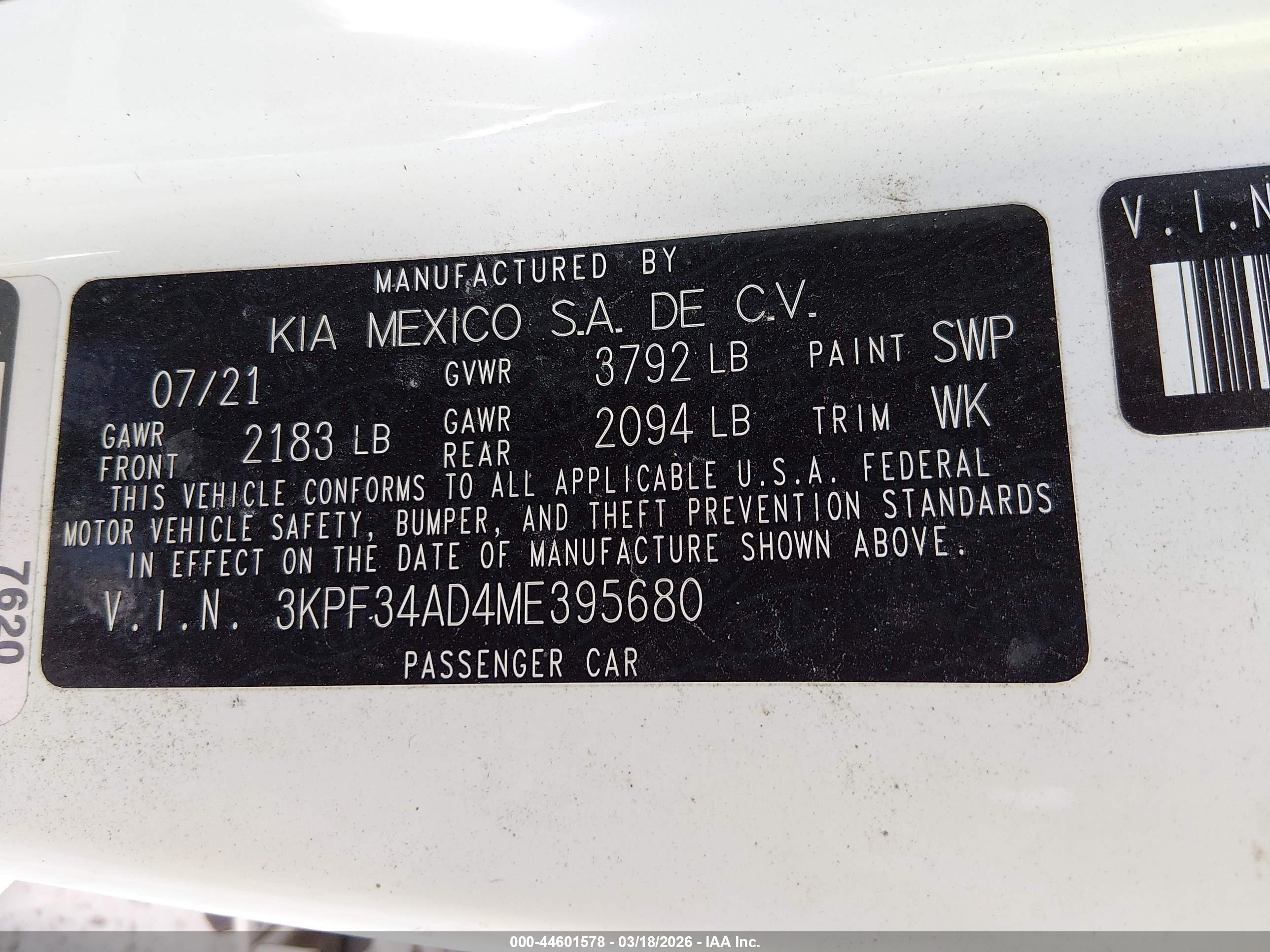 KIA FORTE image 9