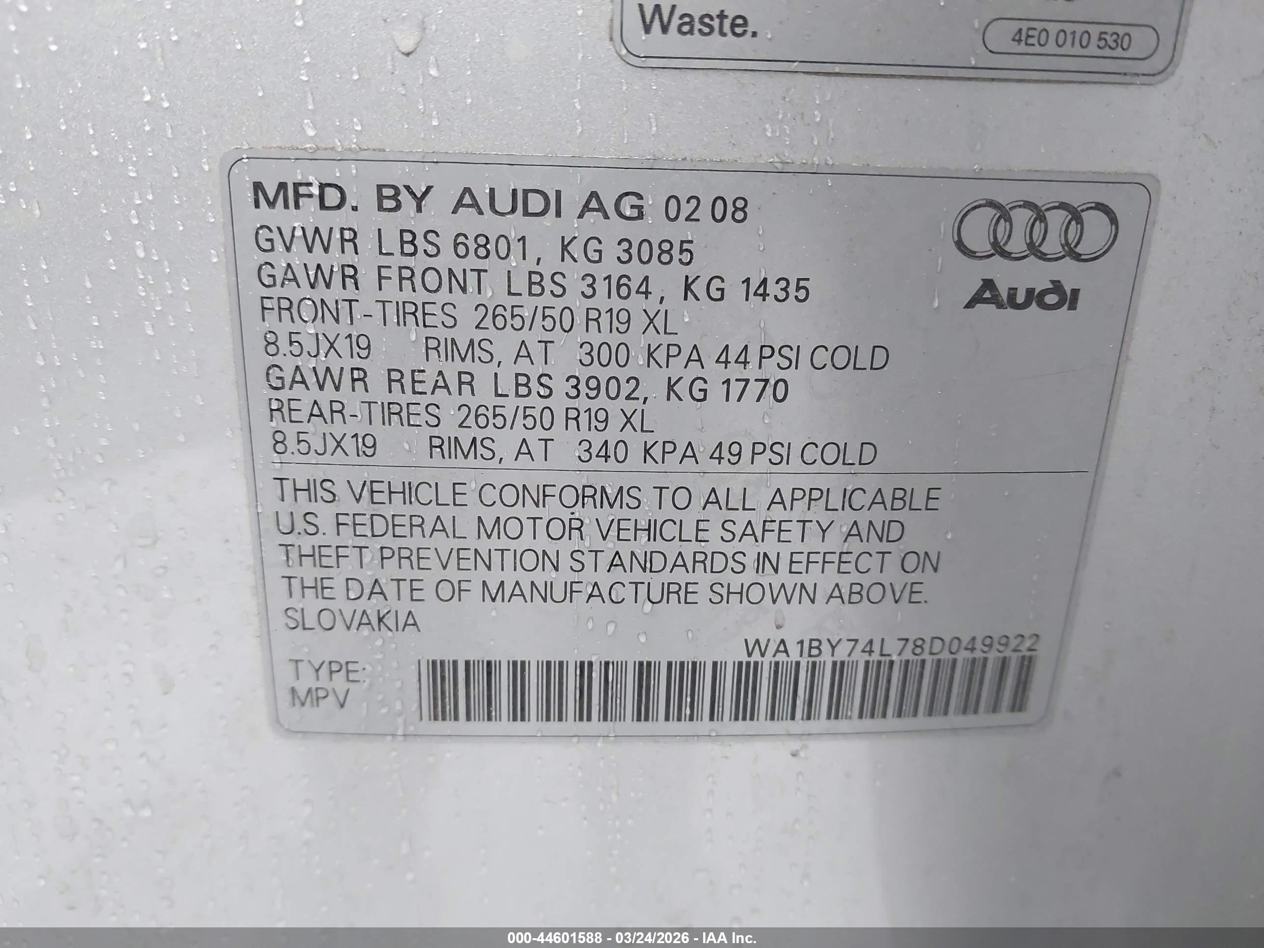 AUDI Q7 image 9