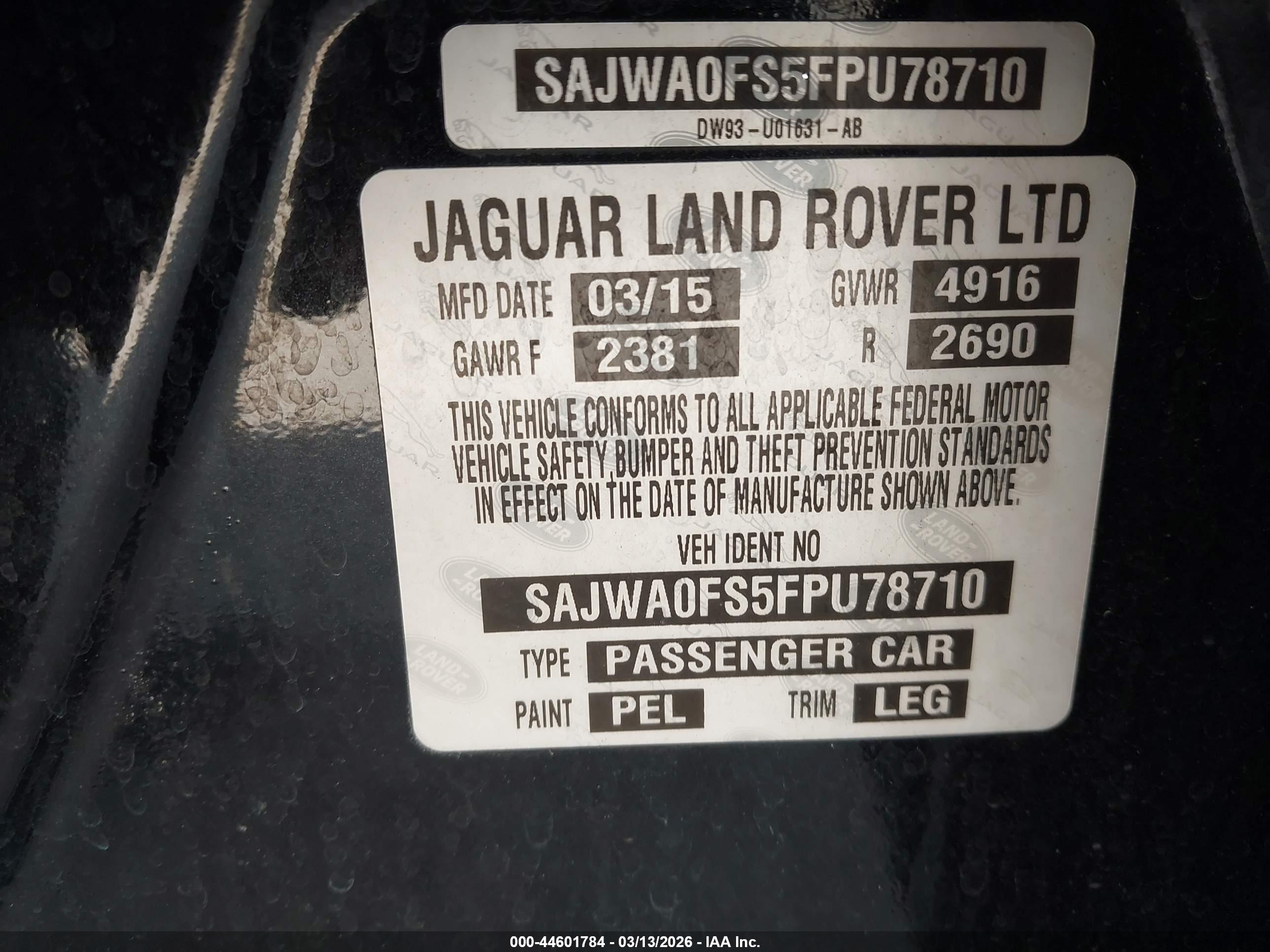 JAGUAR XF image 9