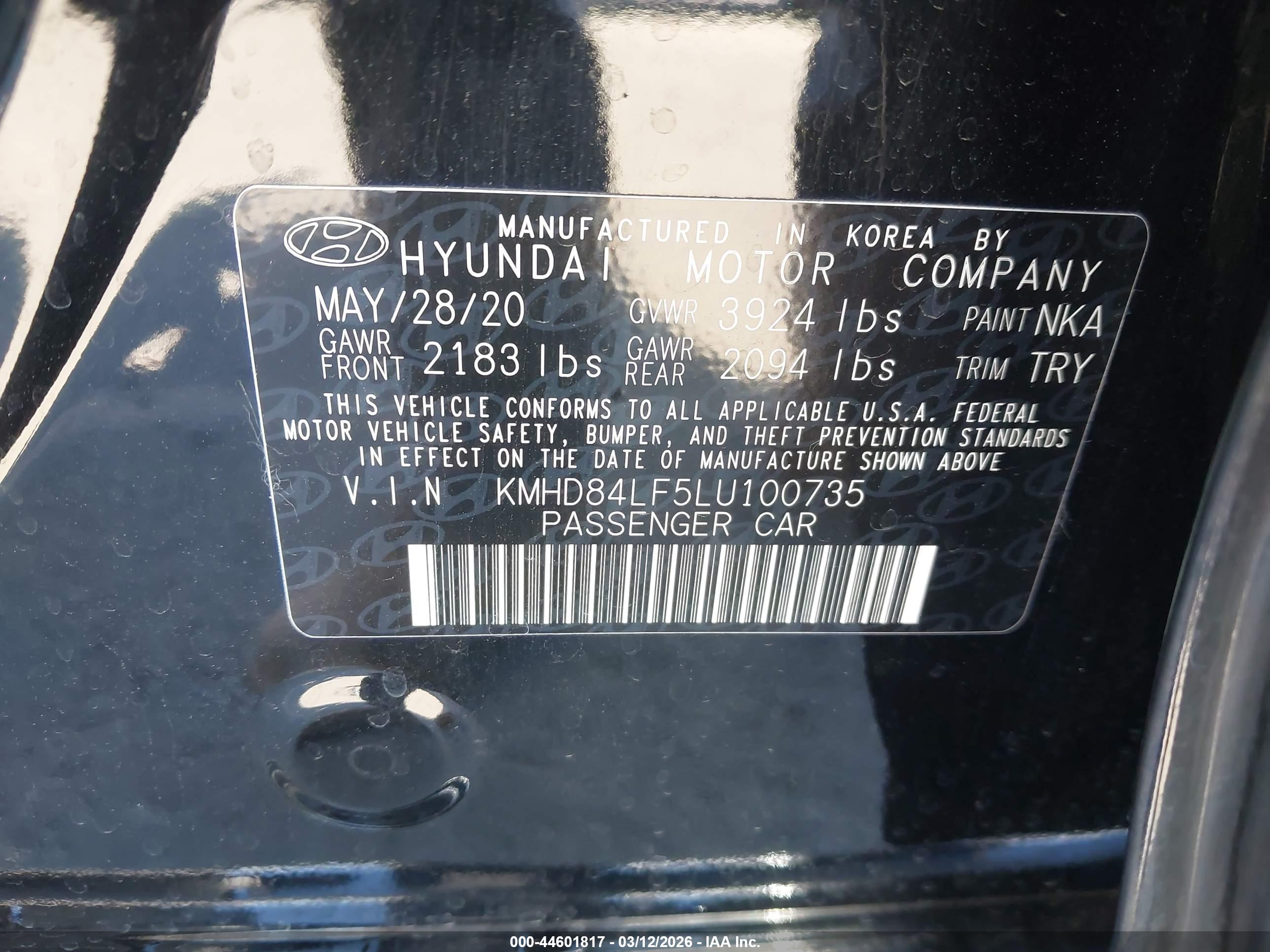HYUNDAI ELANTRA image 9