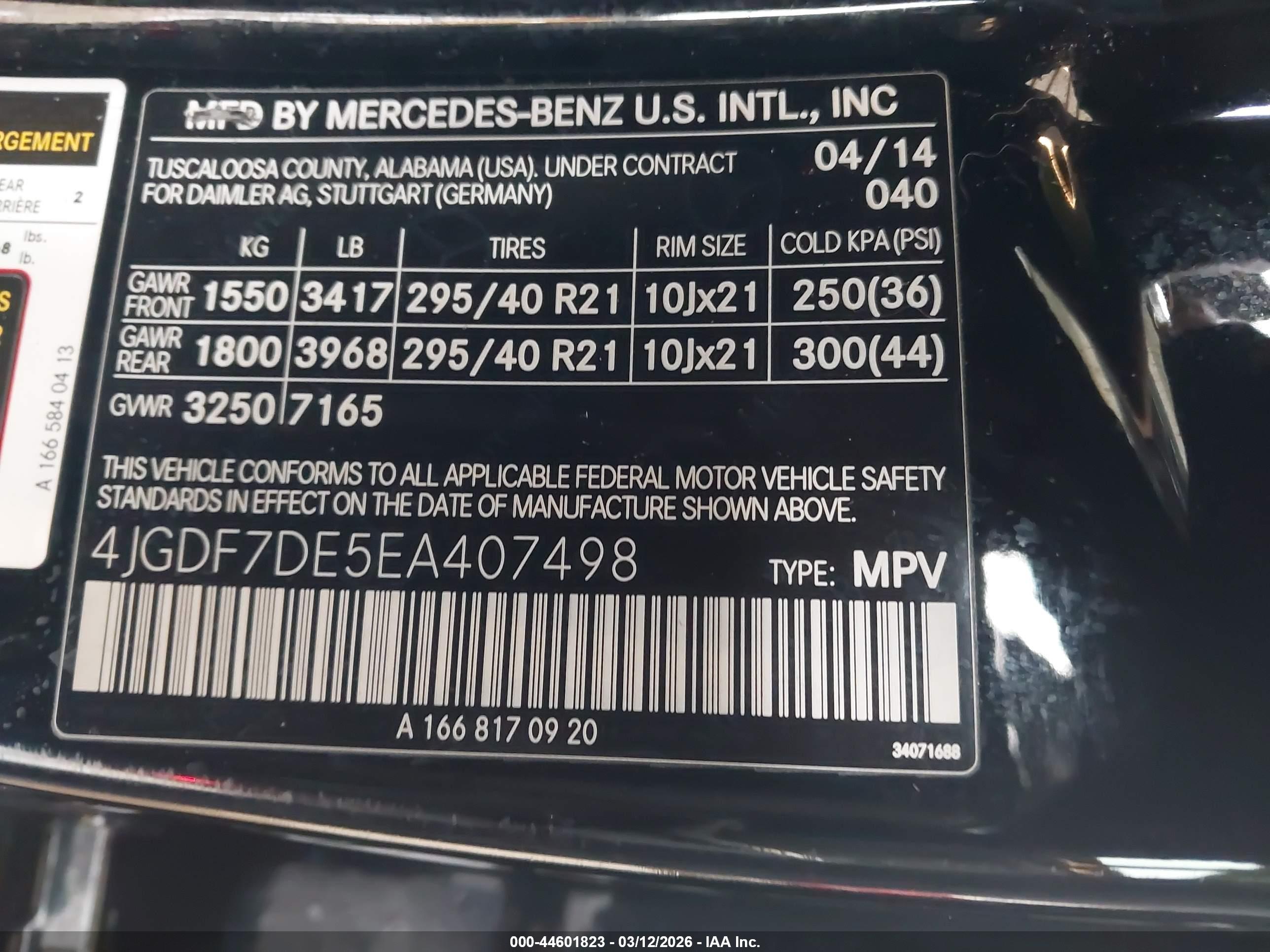 MERCEDES-BENZ GL image 9