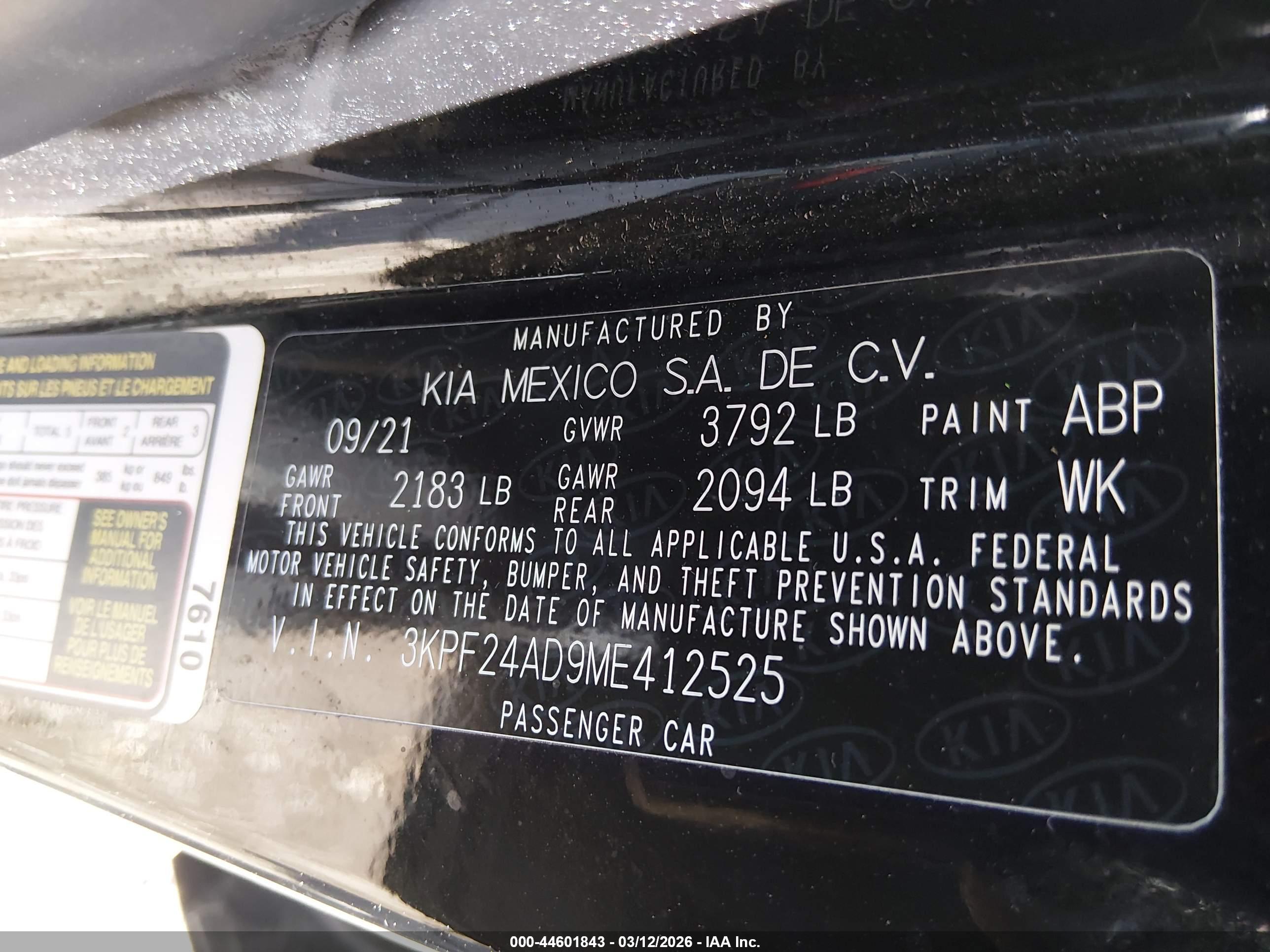 KIA FORTE image 9