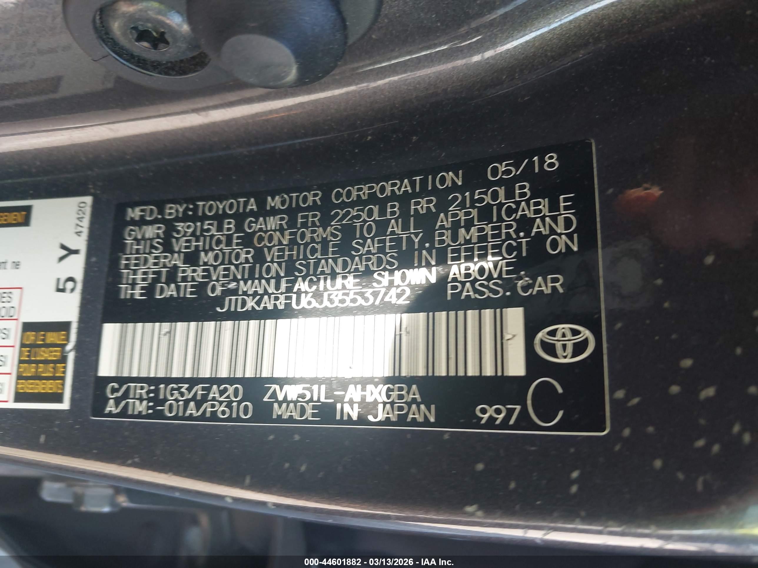 TOYOTA PRIUS image 9