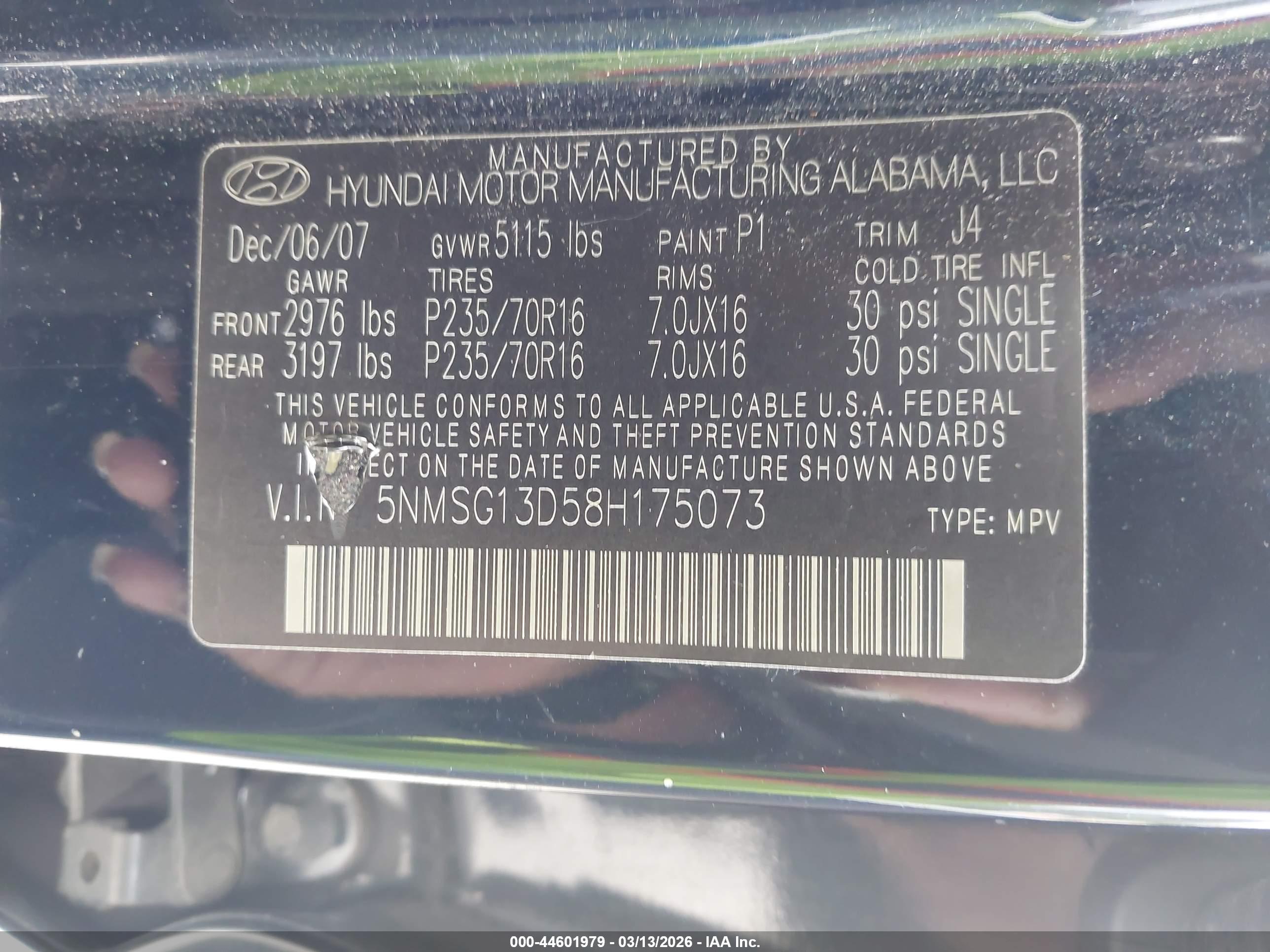 HYUNDAI SANTA image 9
