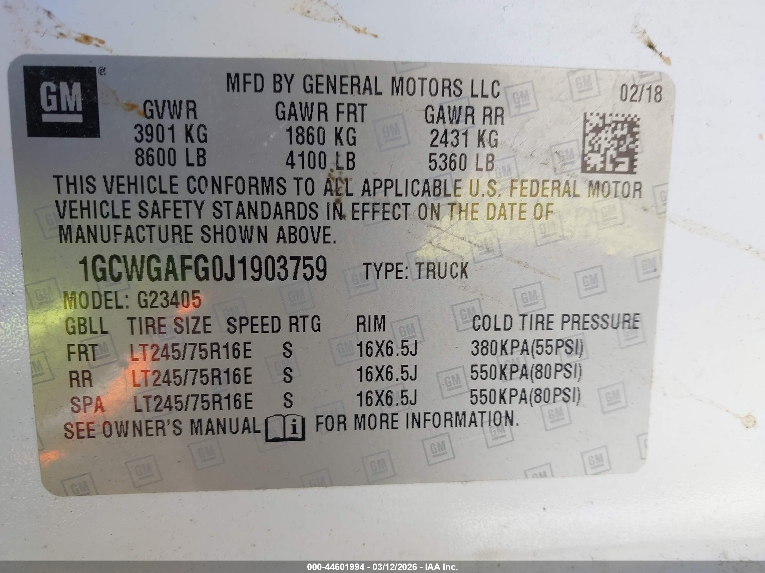 CHEVROLET EXPRESS image 9