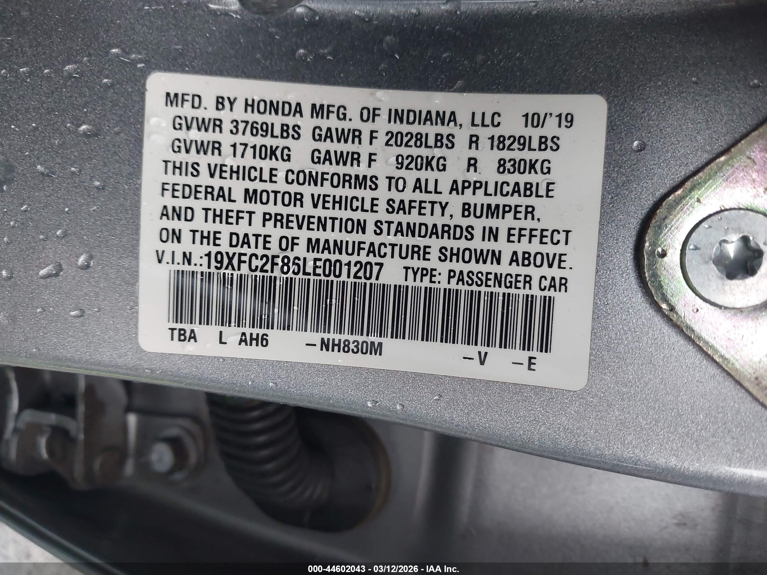 HONDA CIVIC image 9