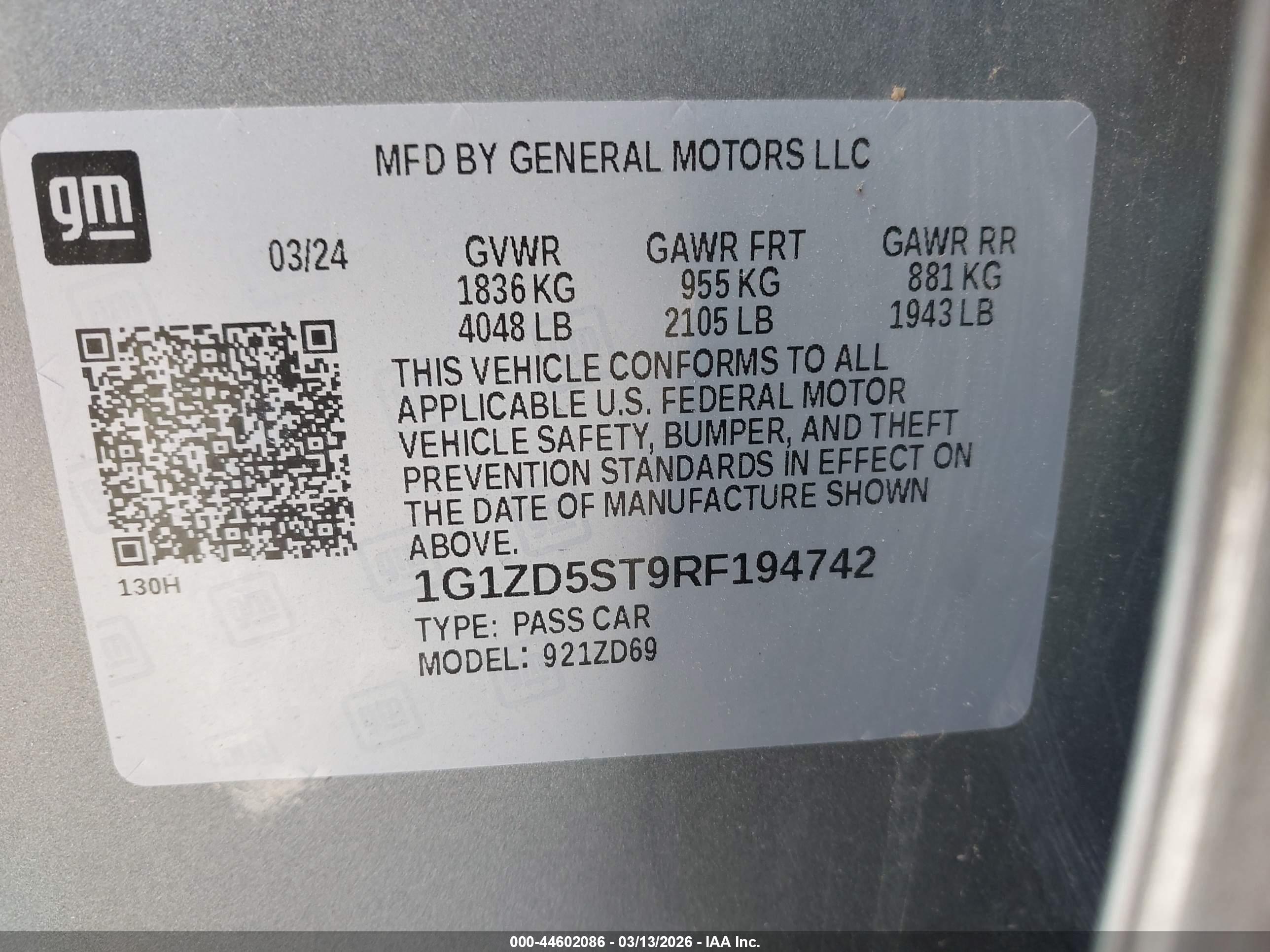 CHEVROLET MALIBU image 9