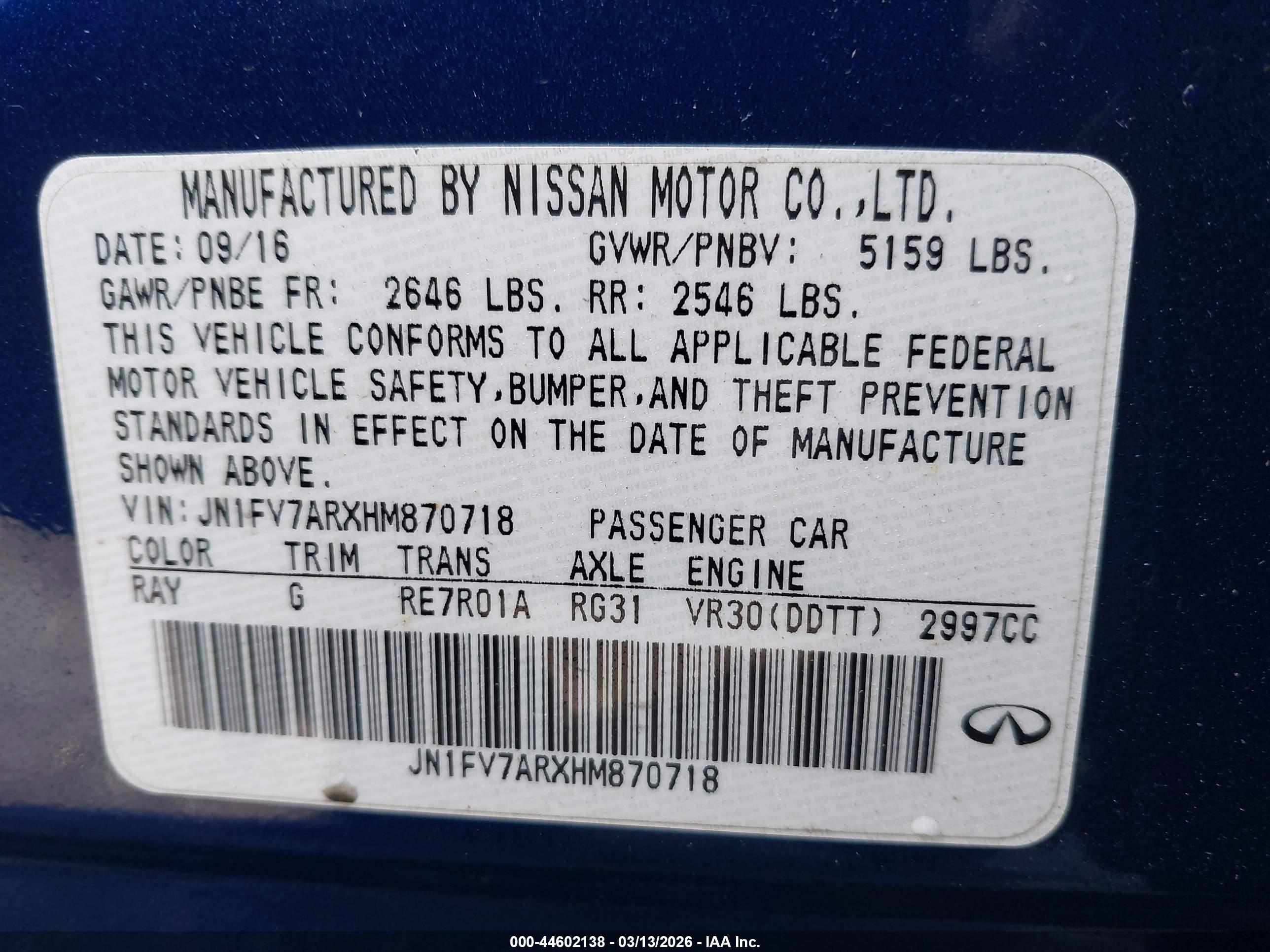 INFINITI Q50 image 9