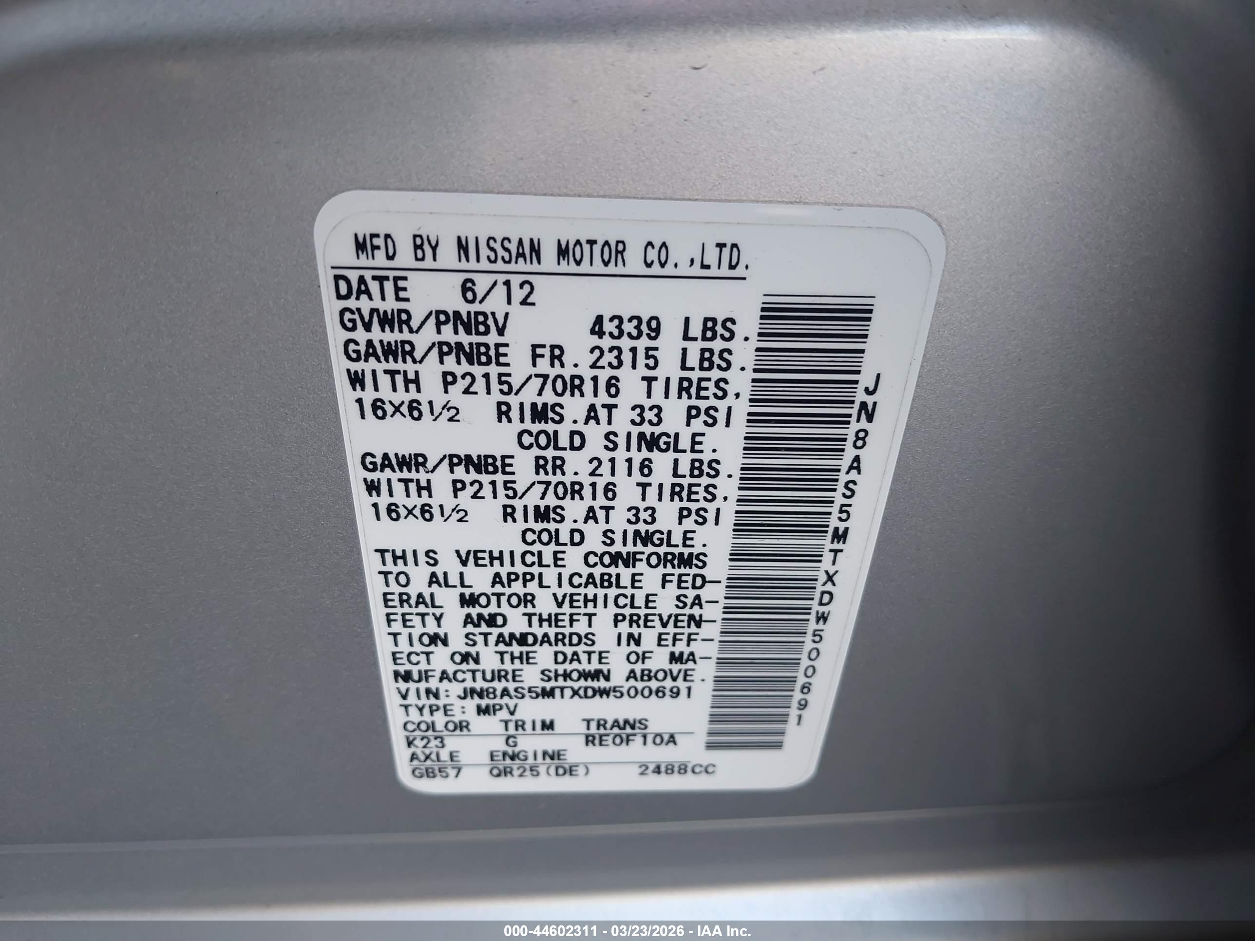 NISSAN ROGUE image 9