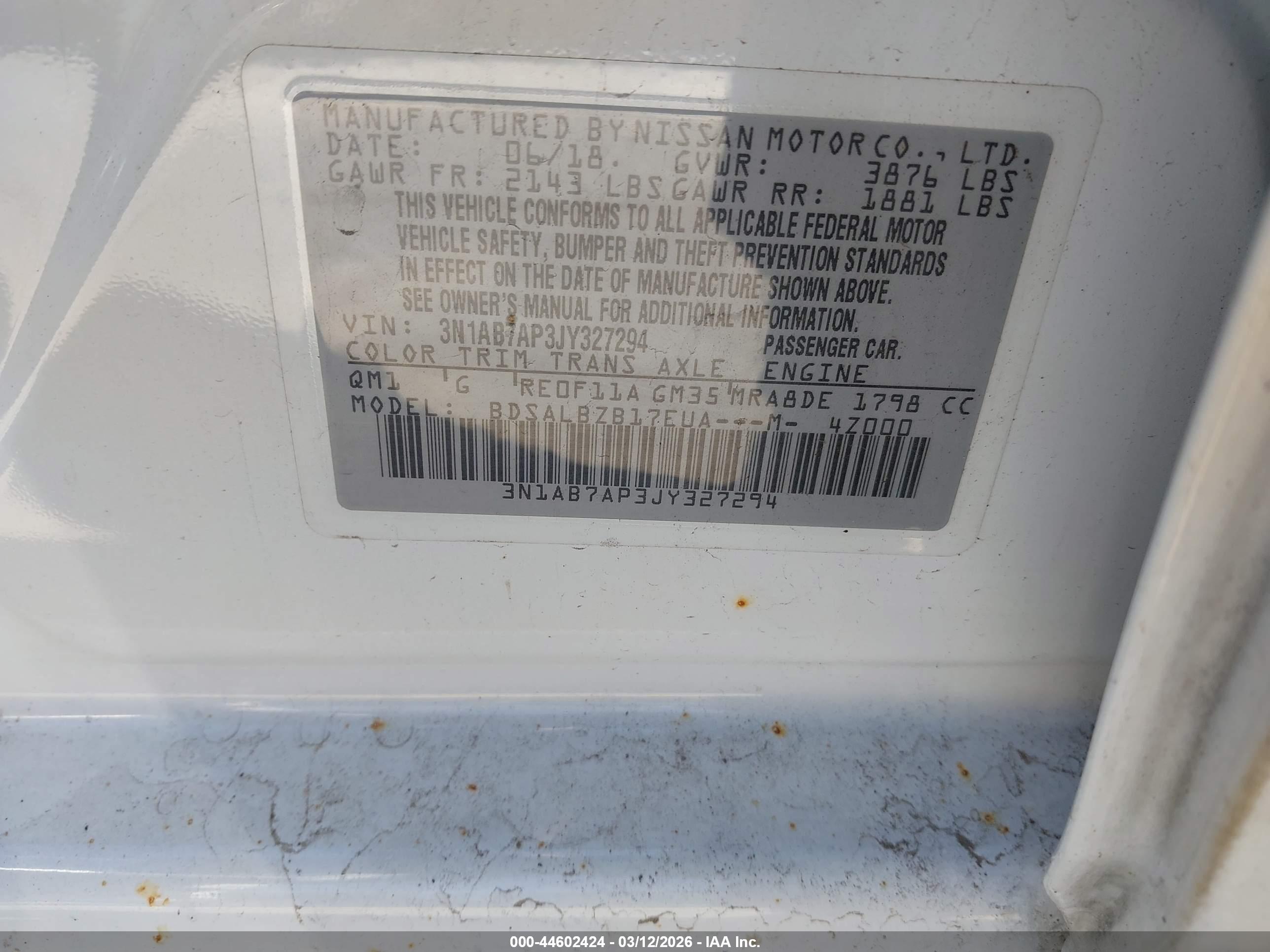 NISSAN SENTRA image 9