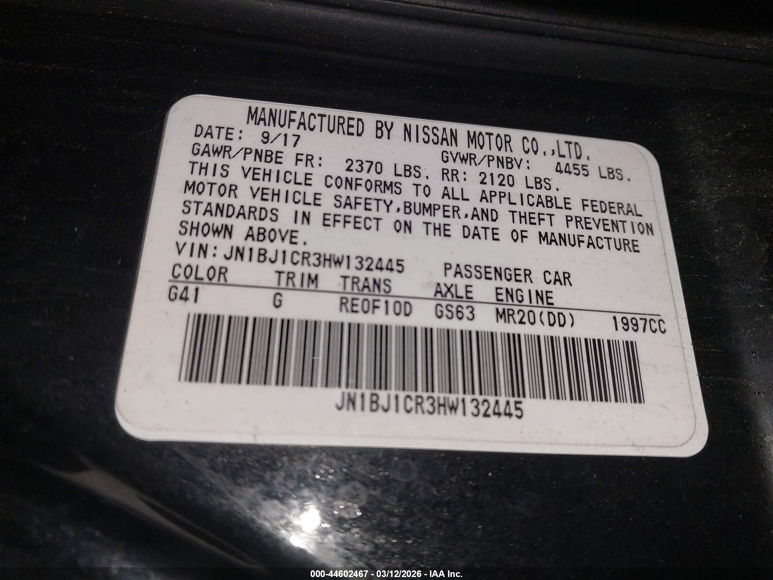 NISSAN ROGUE image 9