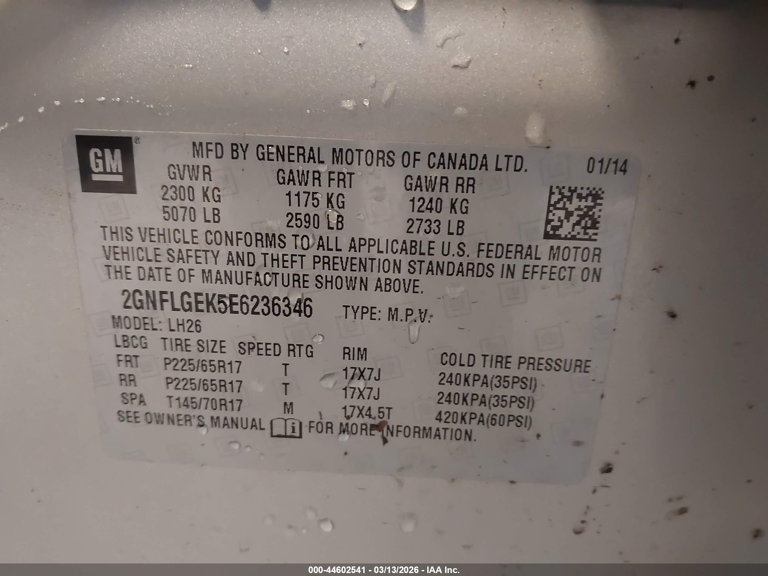 CHEVROLET EQUINOX image 9