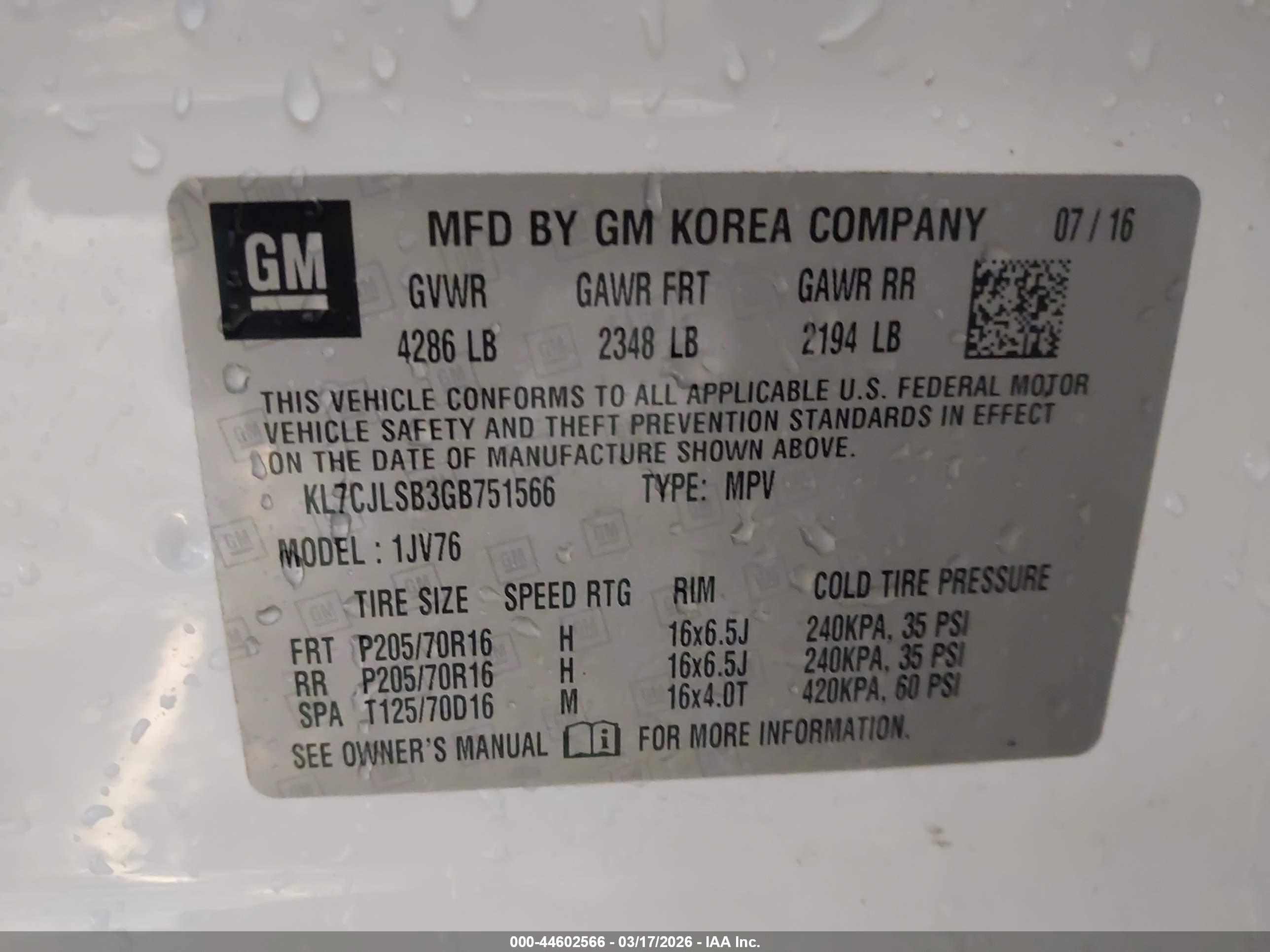 CHEVROLET TRAX image 9