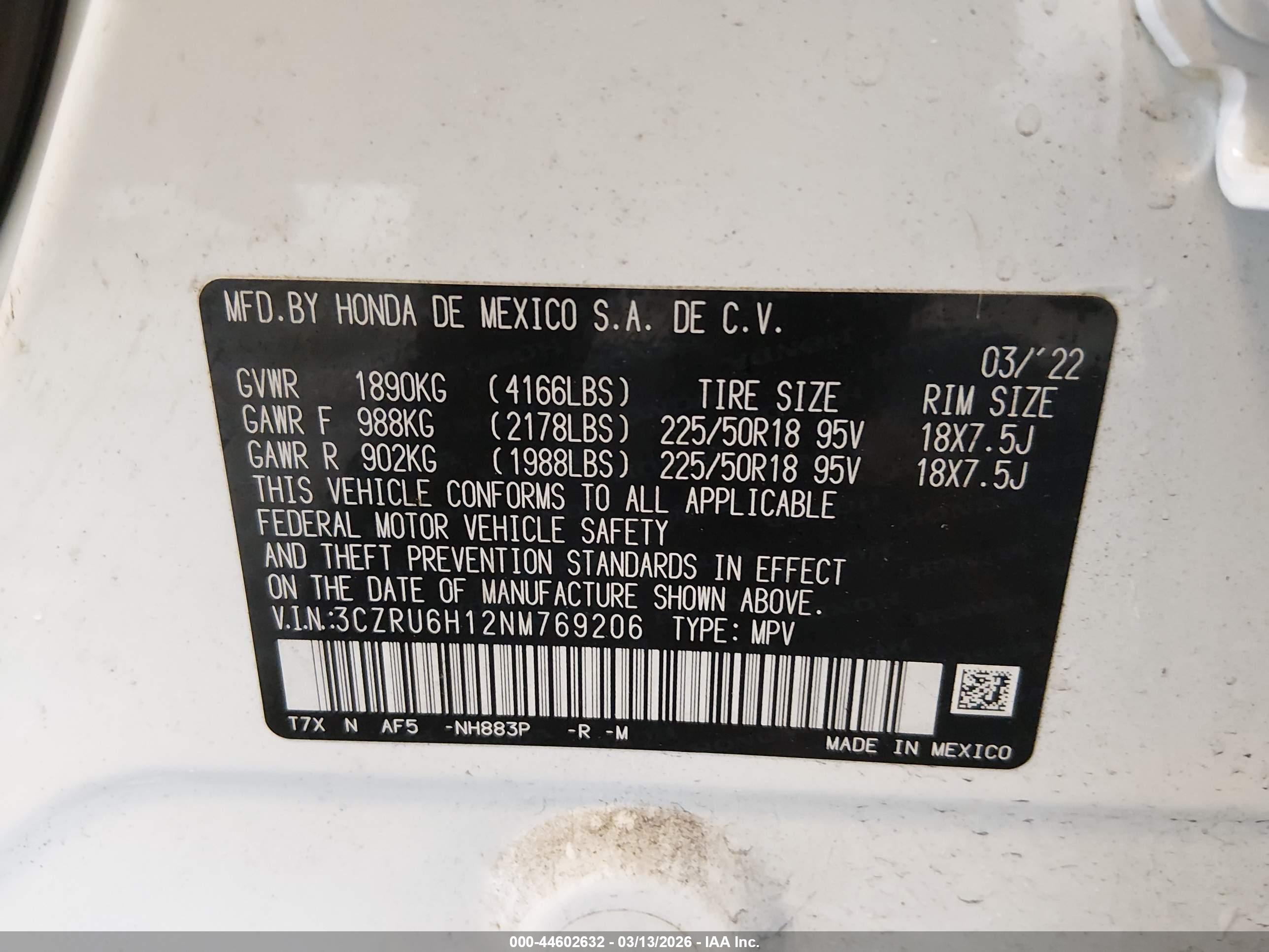 HONDA HR-V image 9