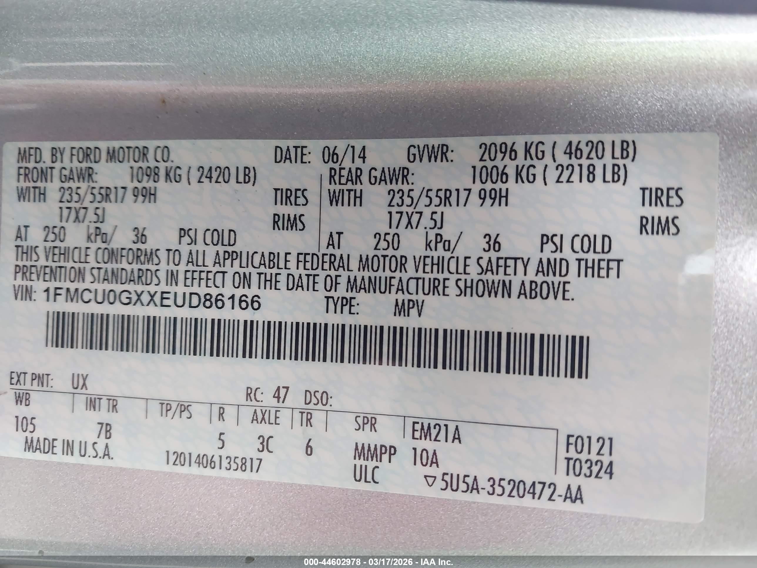 FORD ESCAPE image 9