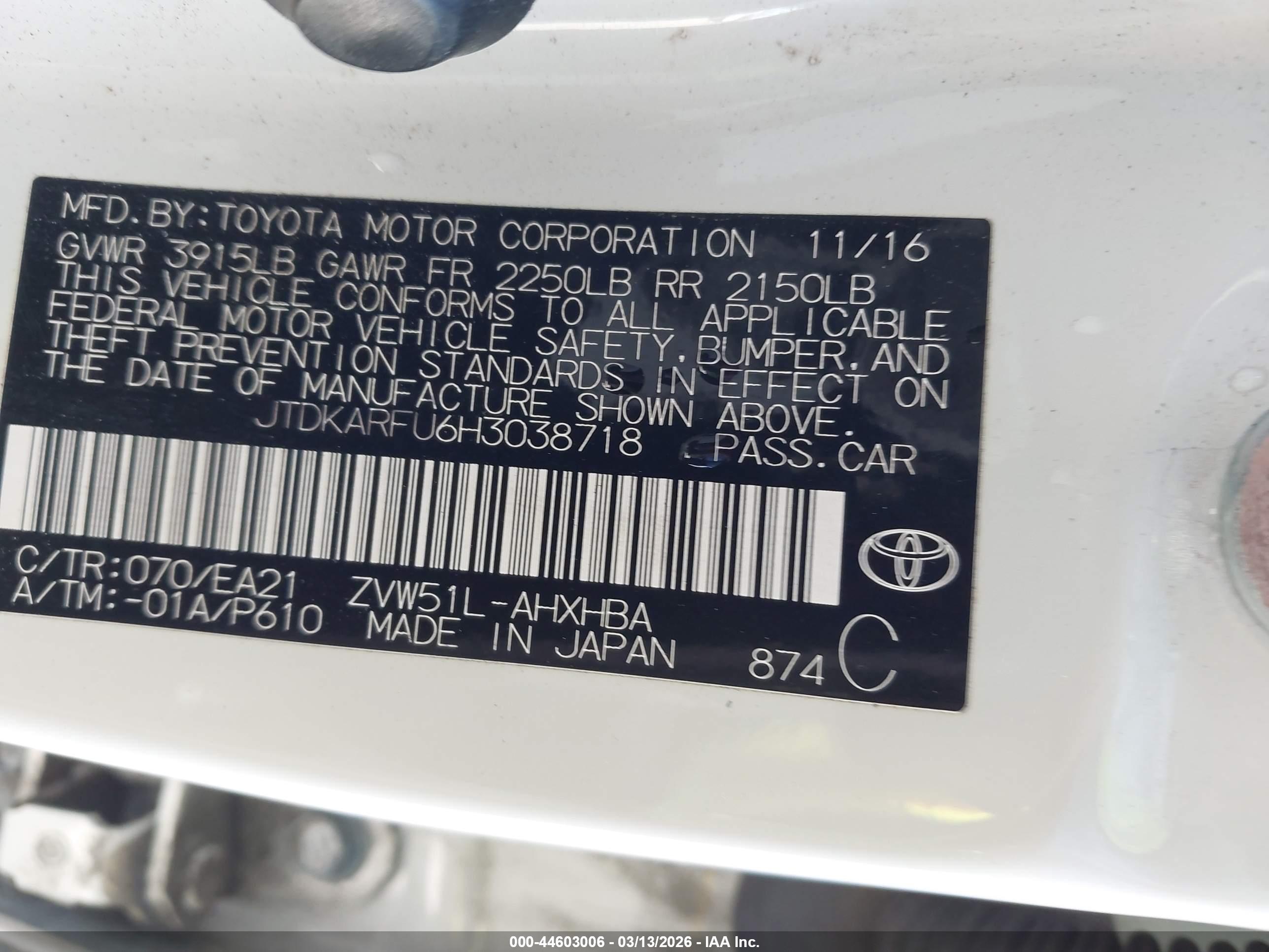 TOYOTA PRIUS image 9