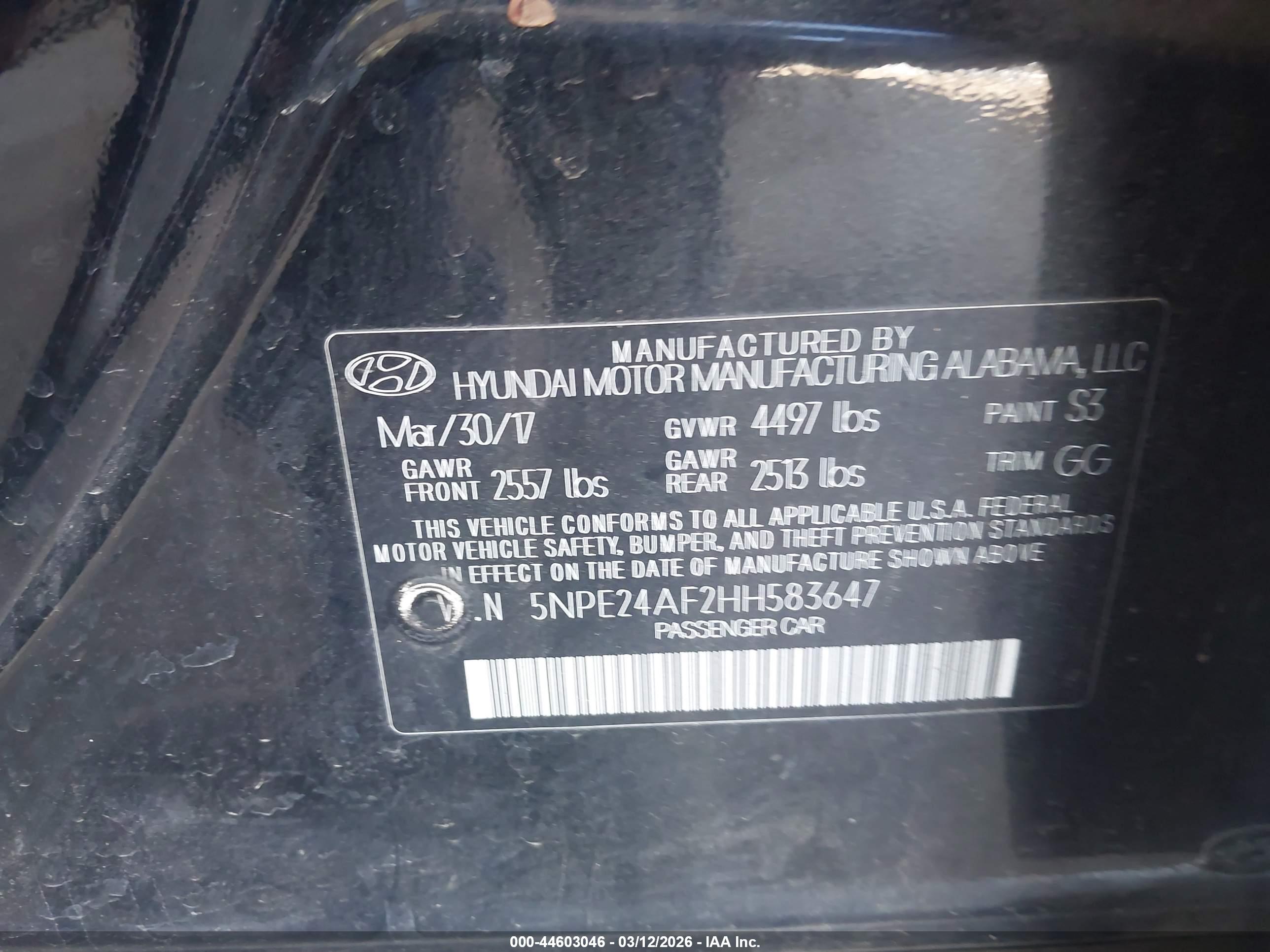 HYUNDAI SONATA image 9