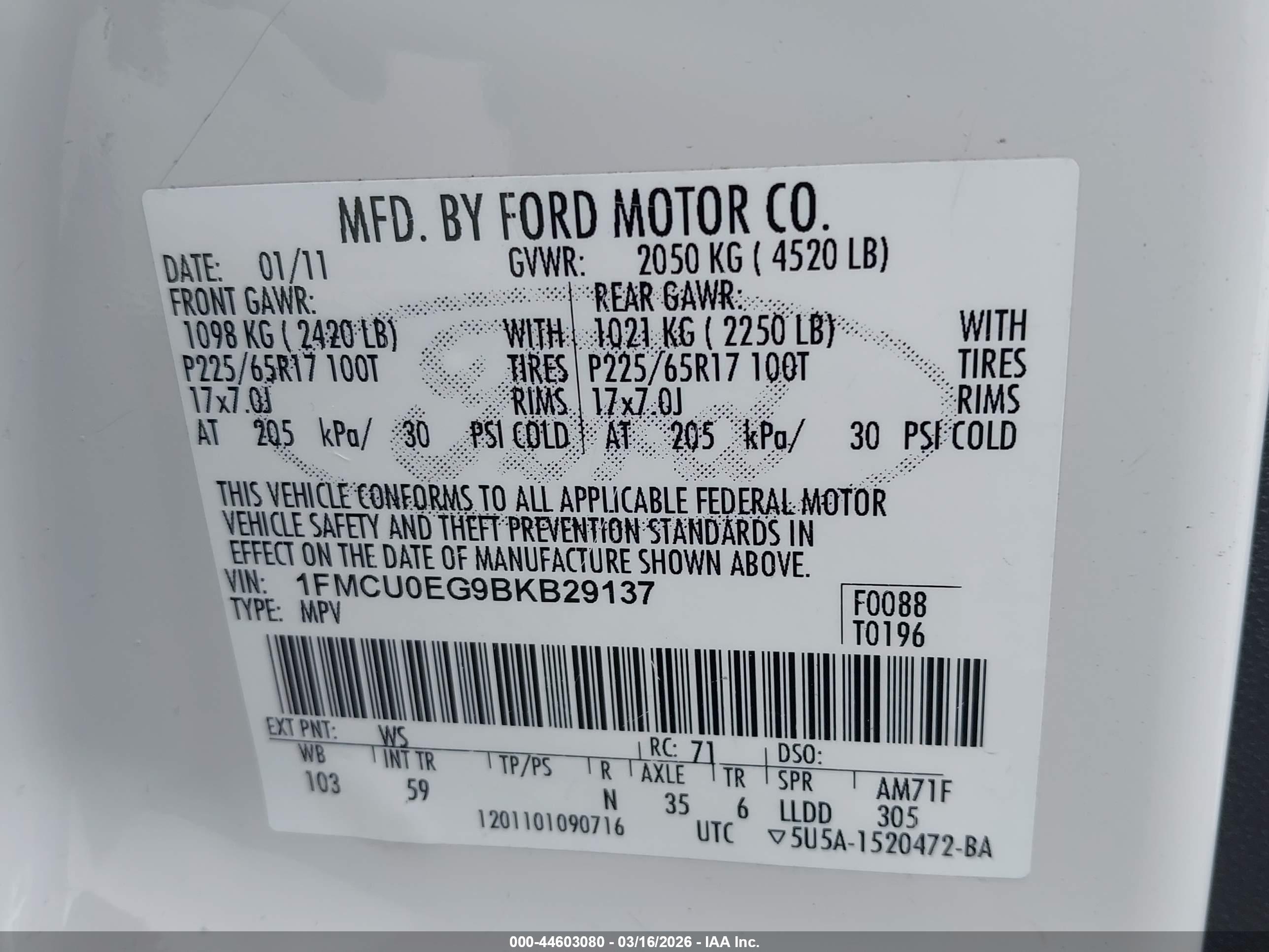 FORD ESCAPE image 9
