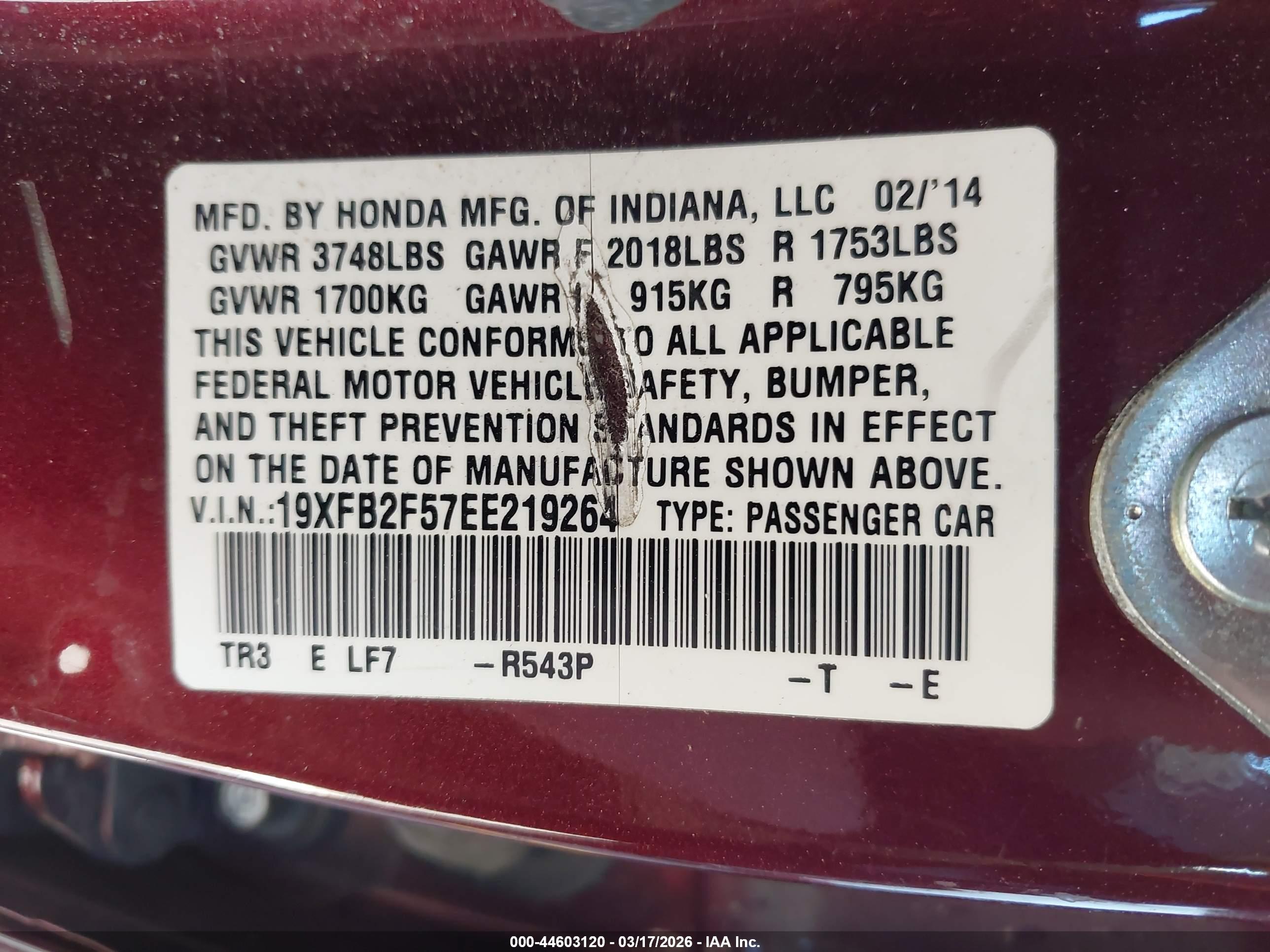 HONDA CIVIC image 9