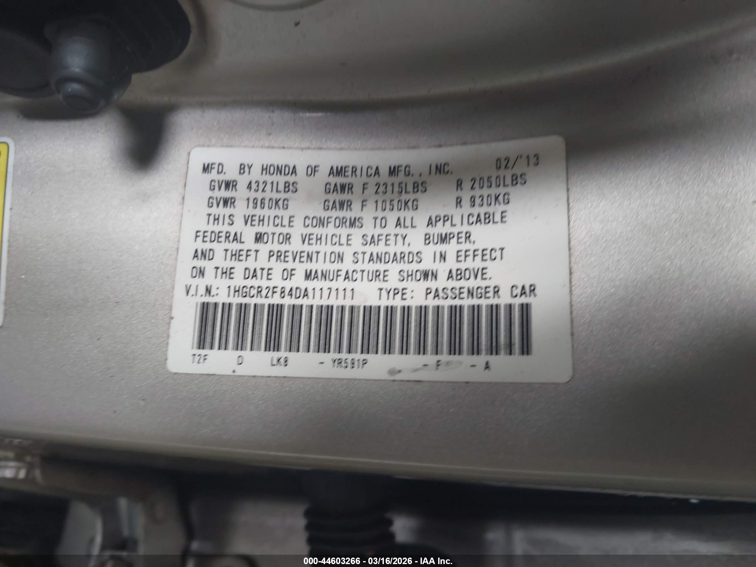 HONDA ACCORD image 9