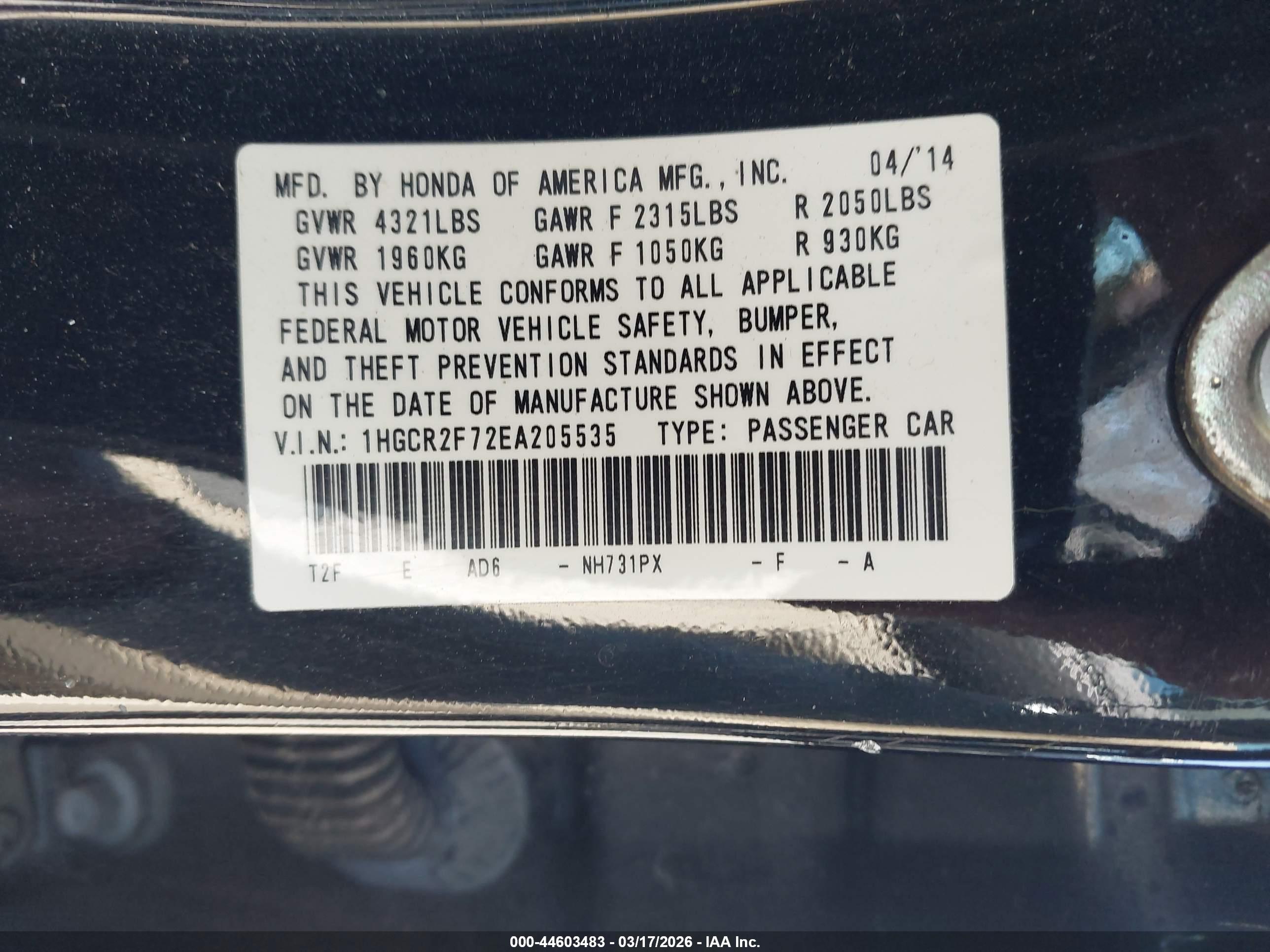 HONDA ACCORD image 9