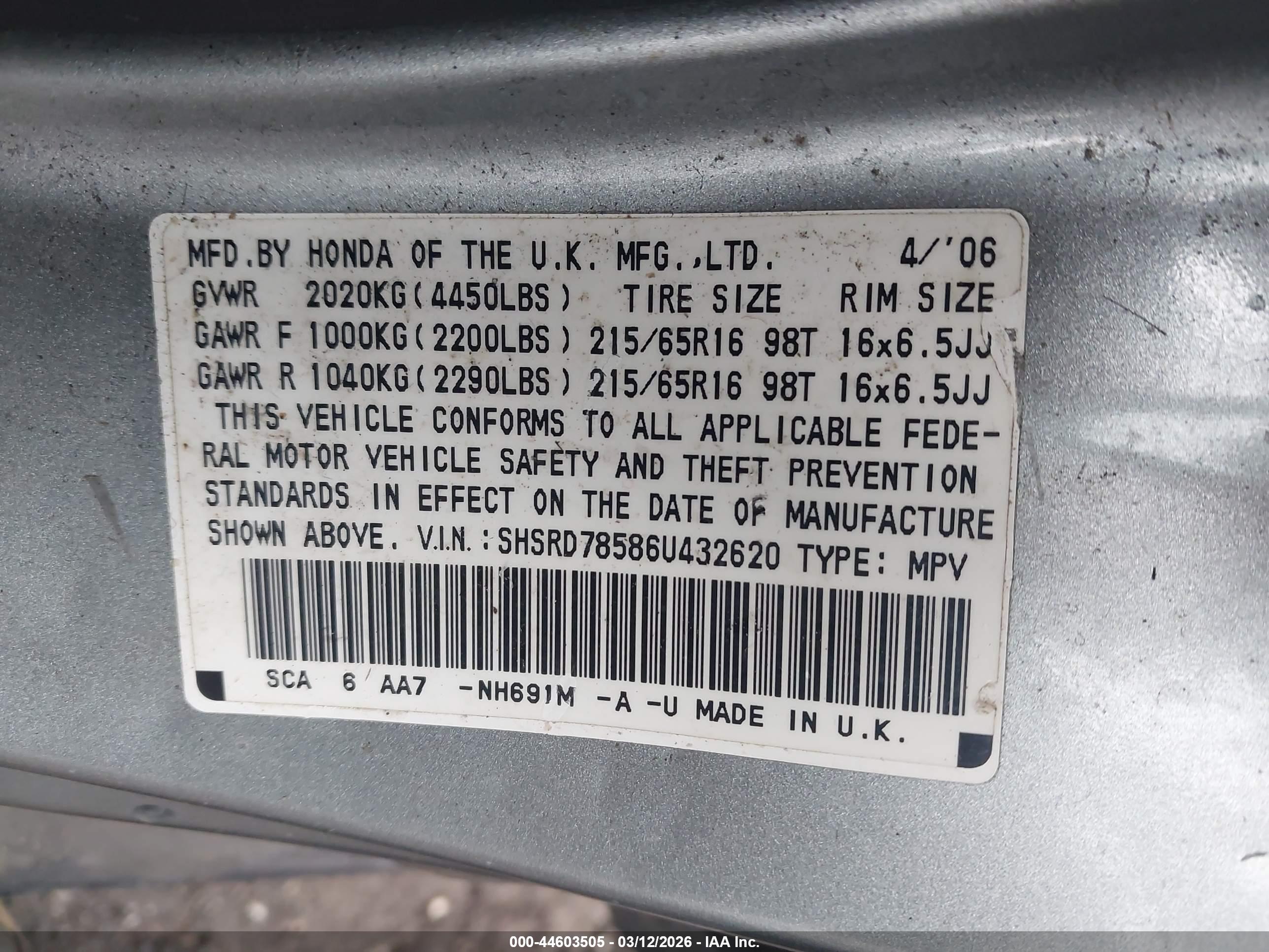 HONDA CR-V image 9