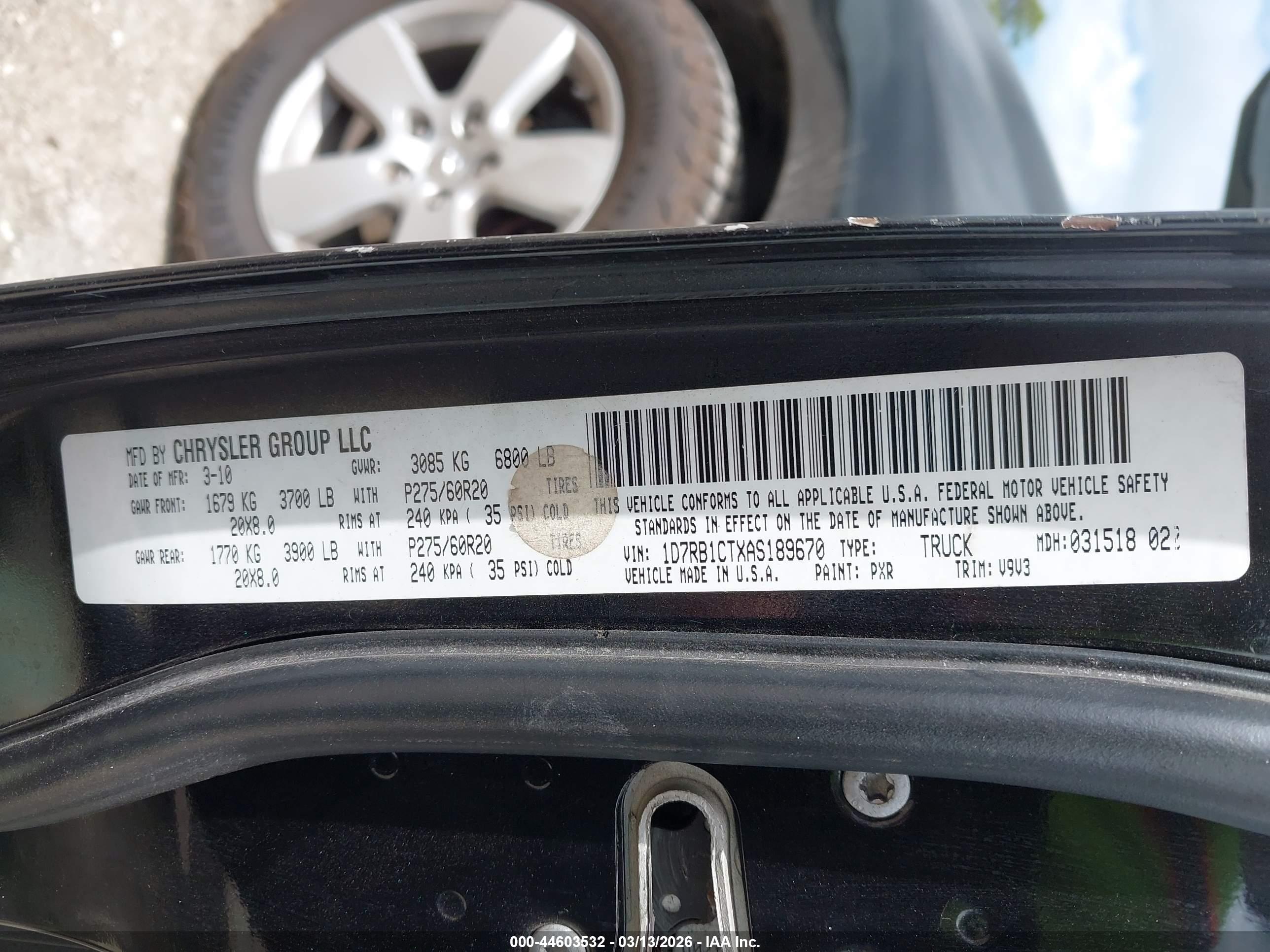 DODGE RAM image 9