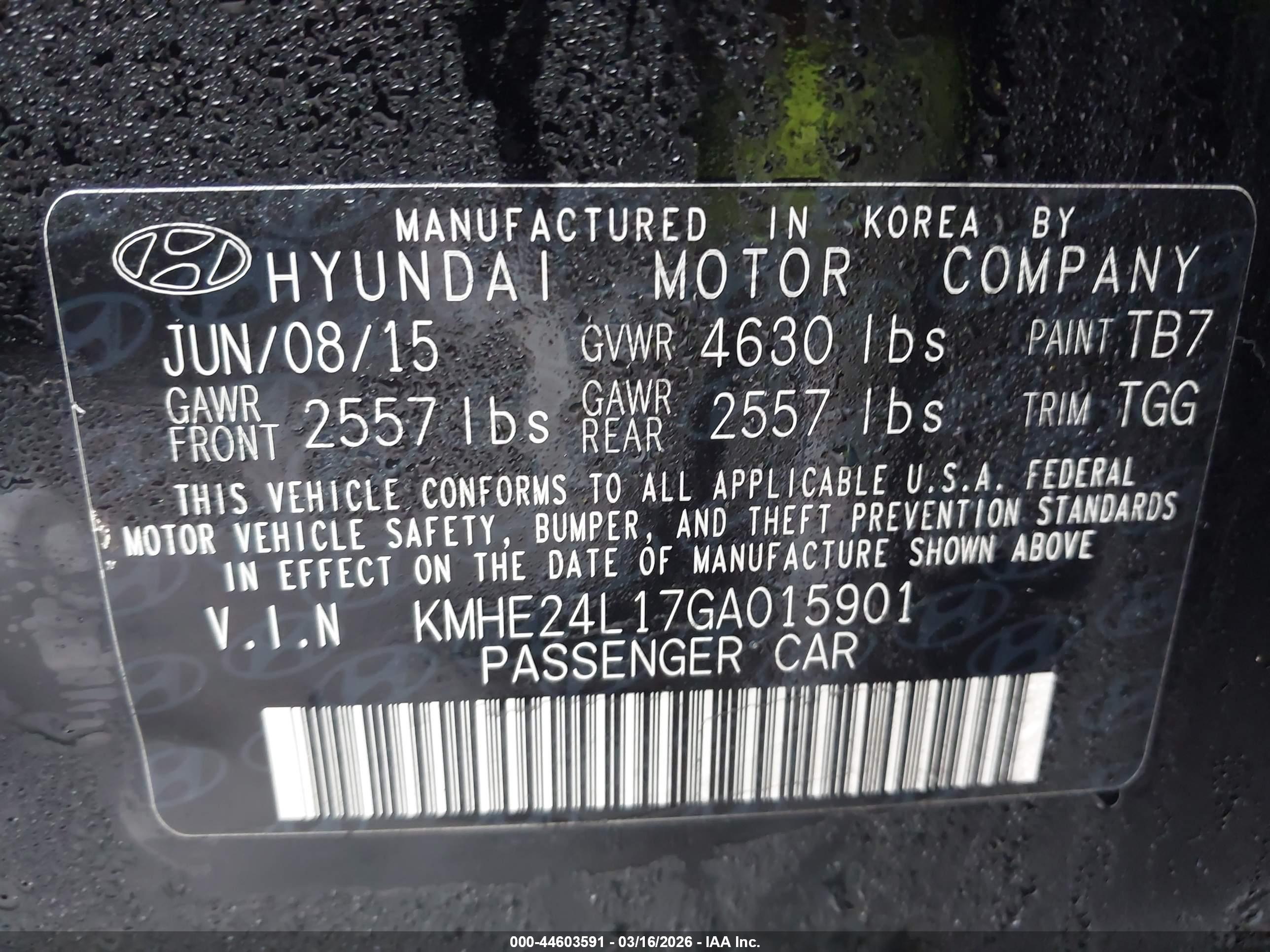 HYUNDAI SONATA image 9