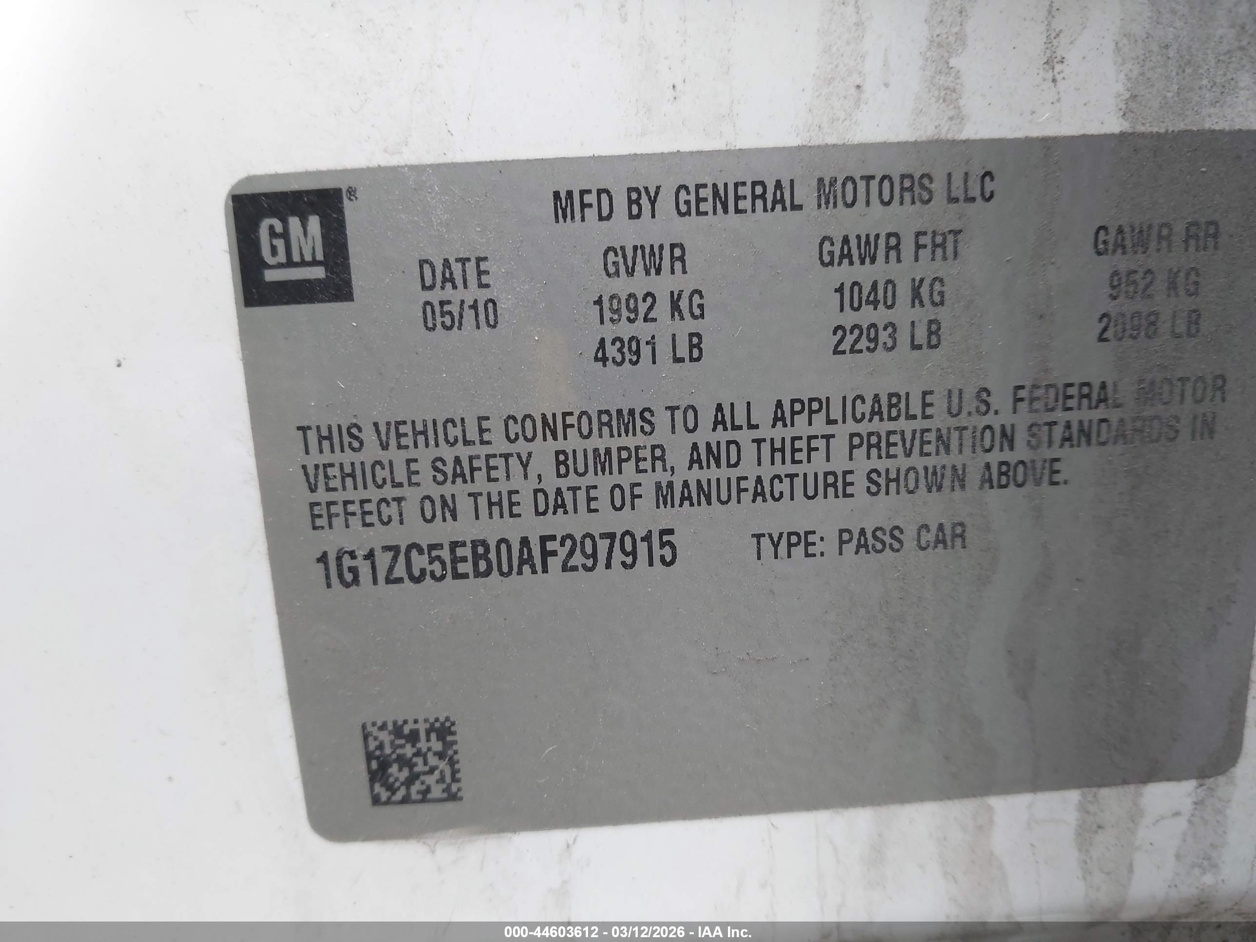 CHEVROLET MALIBU image 9