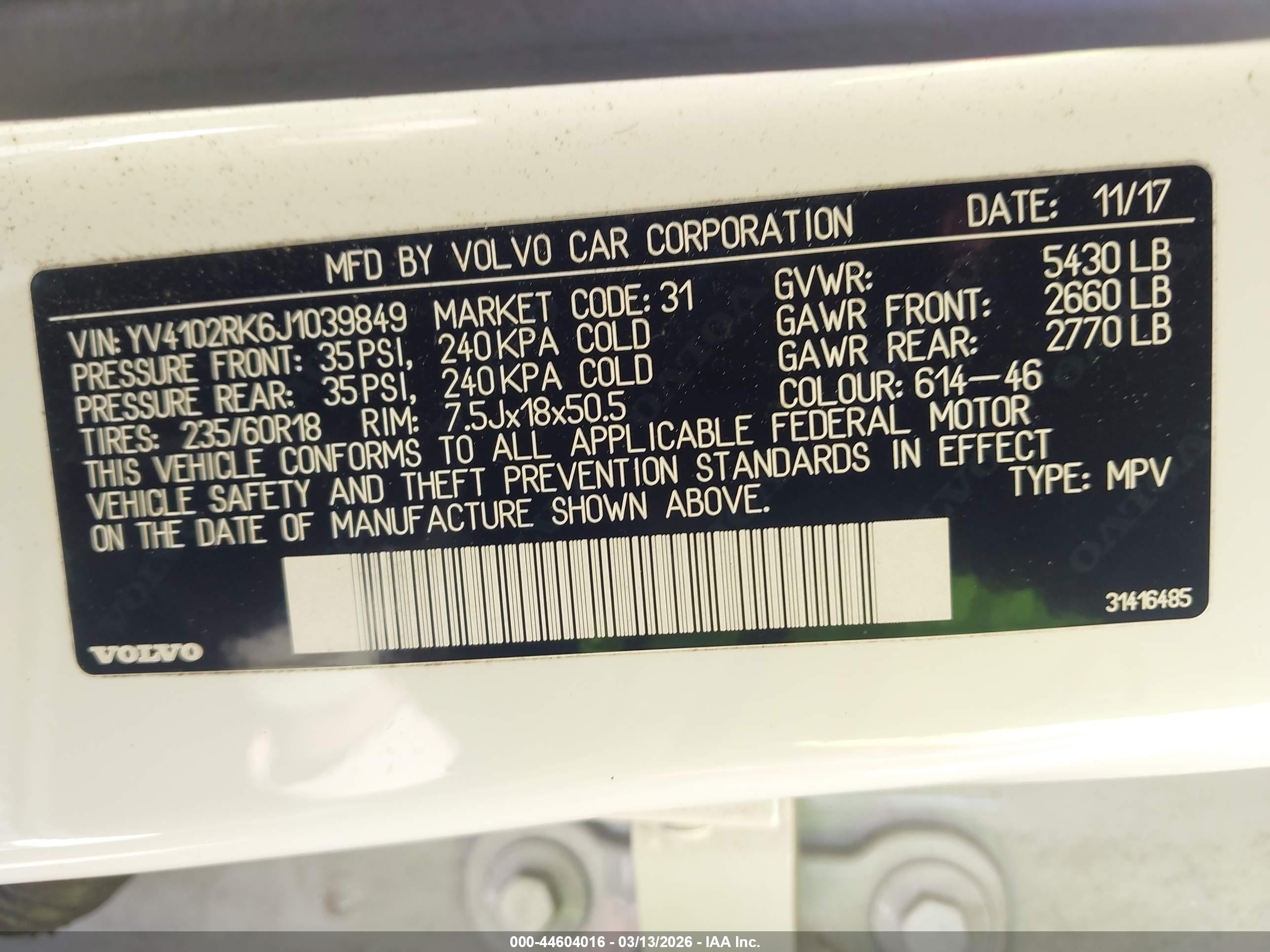 VOLVO XC60 image 9
