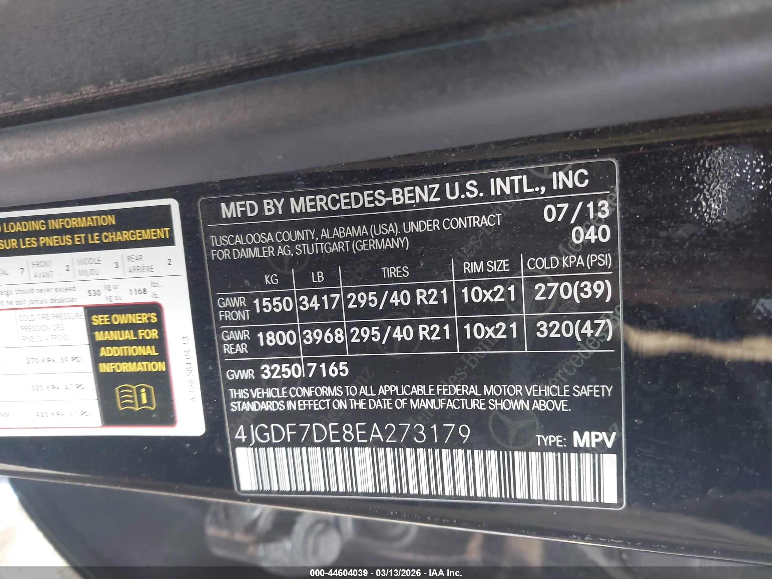 MERCEDES-BENZ GL-CLASS image 9