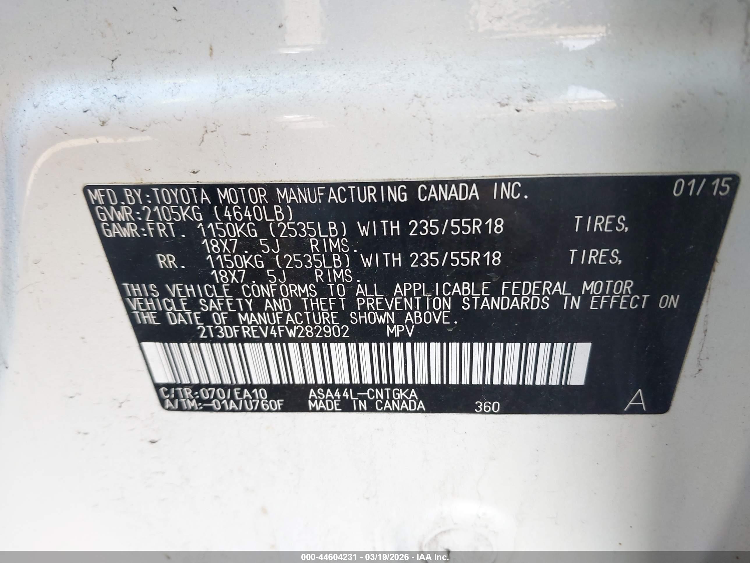 TOYOTA RAV4 image 9