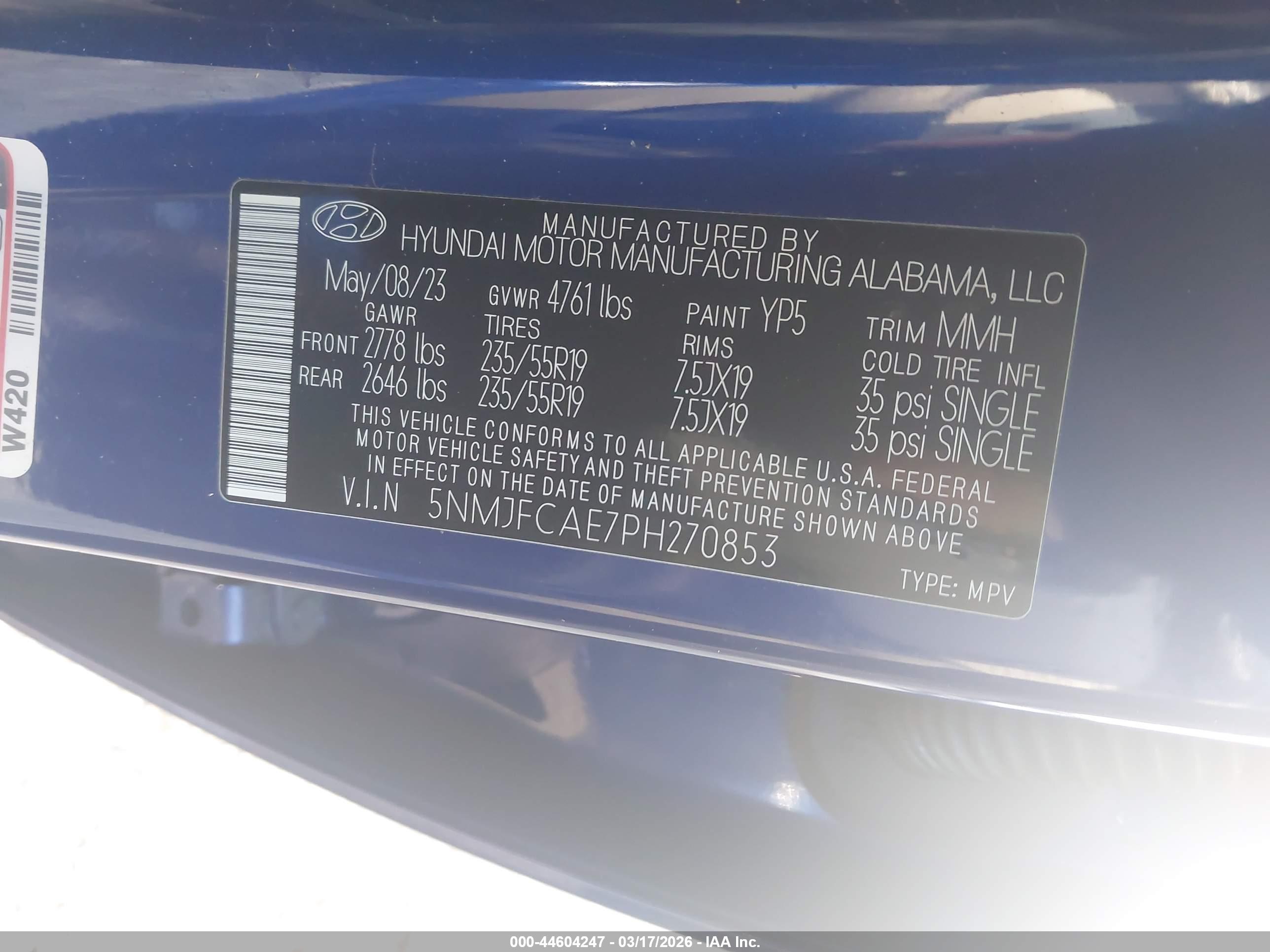 HYUNDAI TUCSON image 9