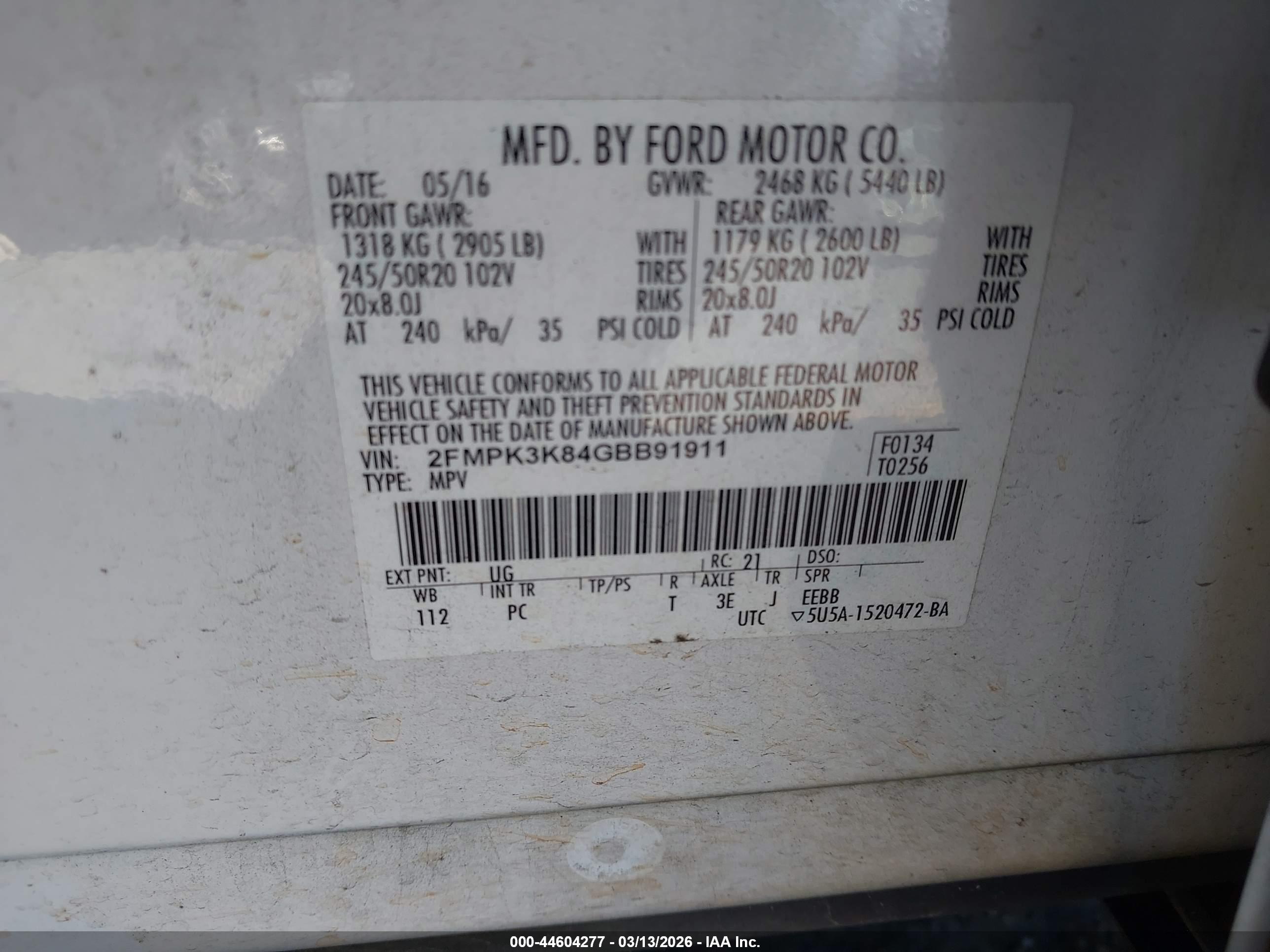 FORD EDGE image 9