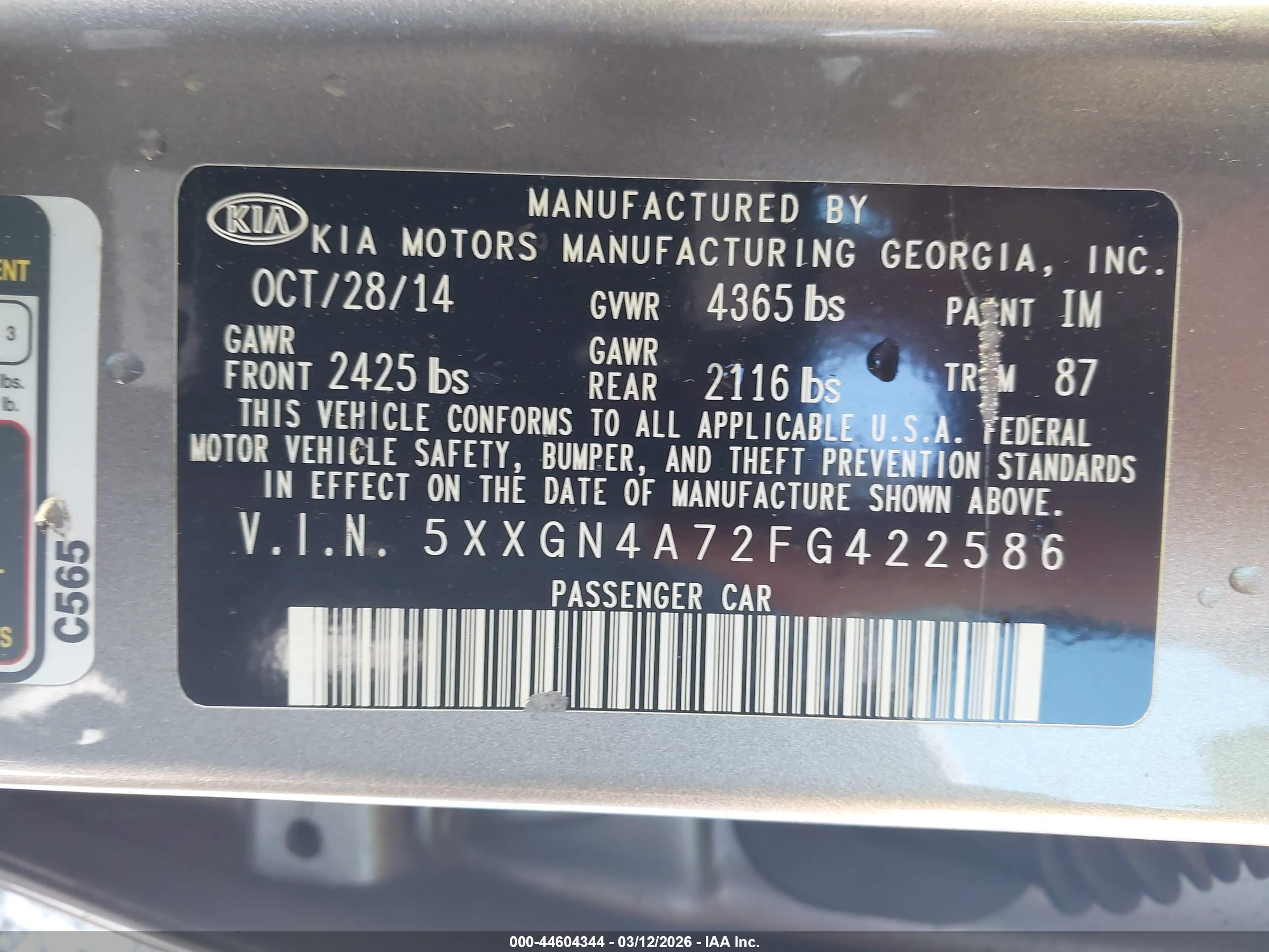 KIA OPTIMA image 9
