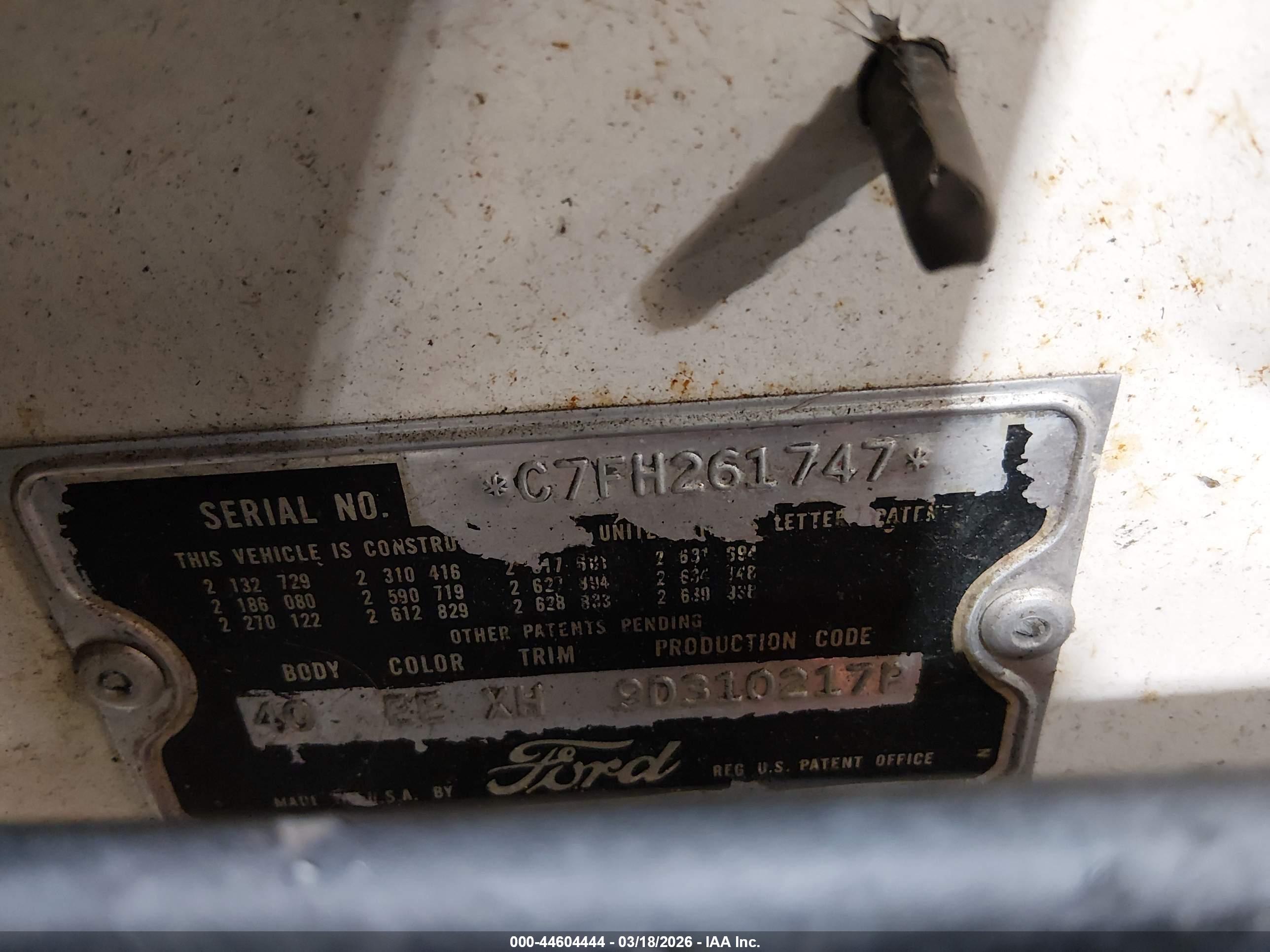 FORD THUNDERBIRD image 9