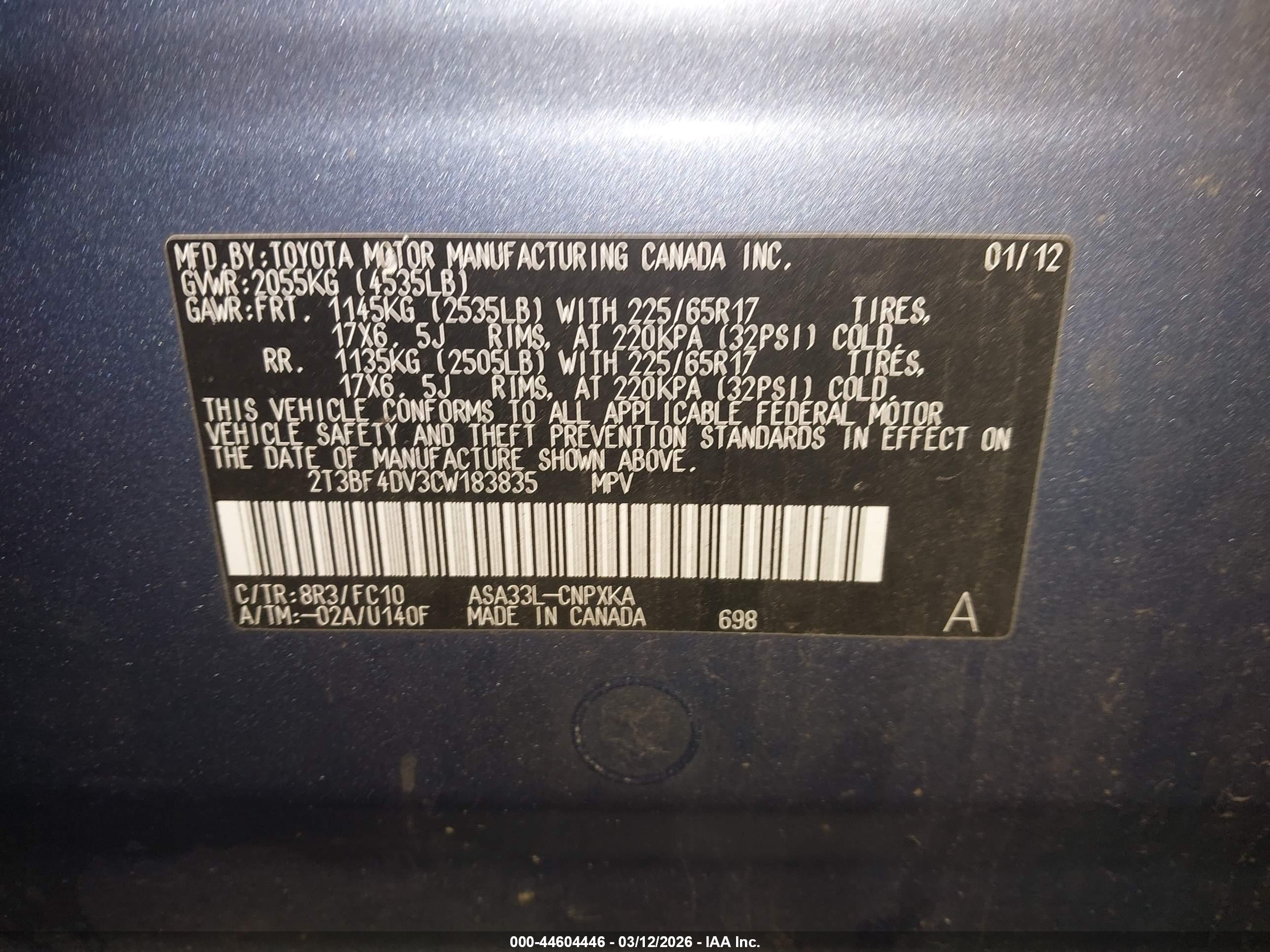 TOYOTA RAV4 image 9
