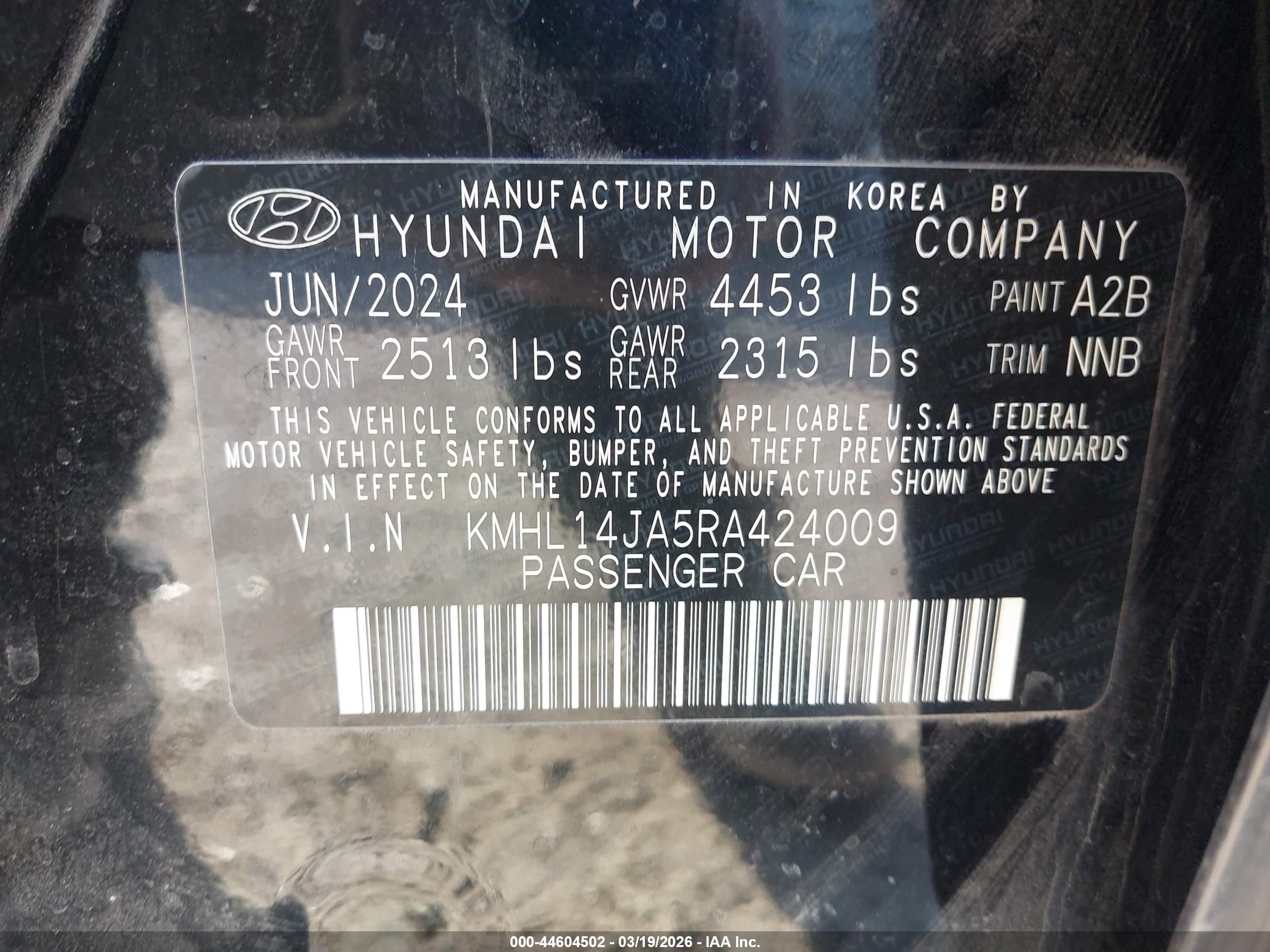 HYUNDAI SONATA image 9