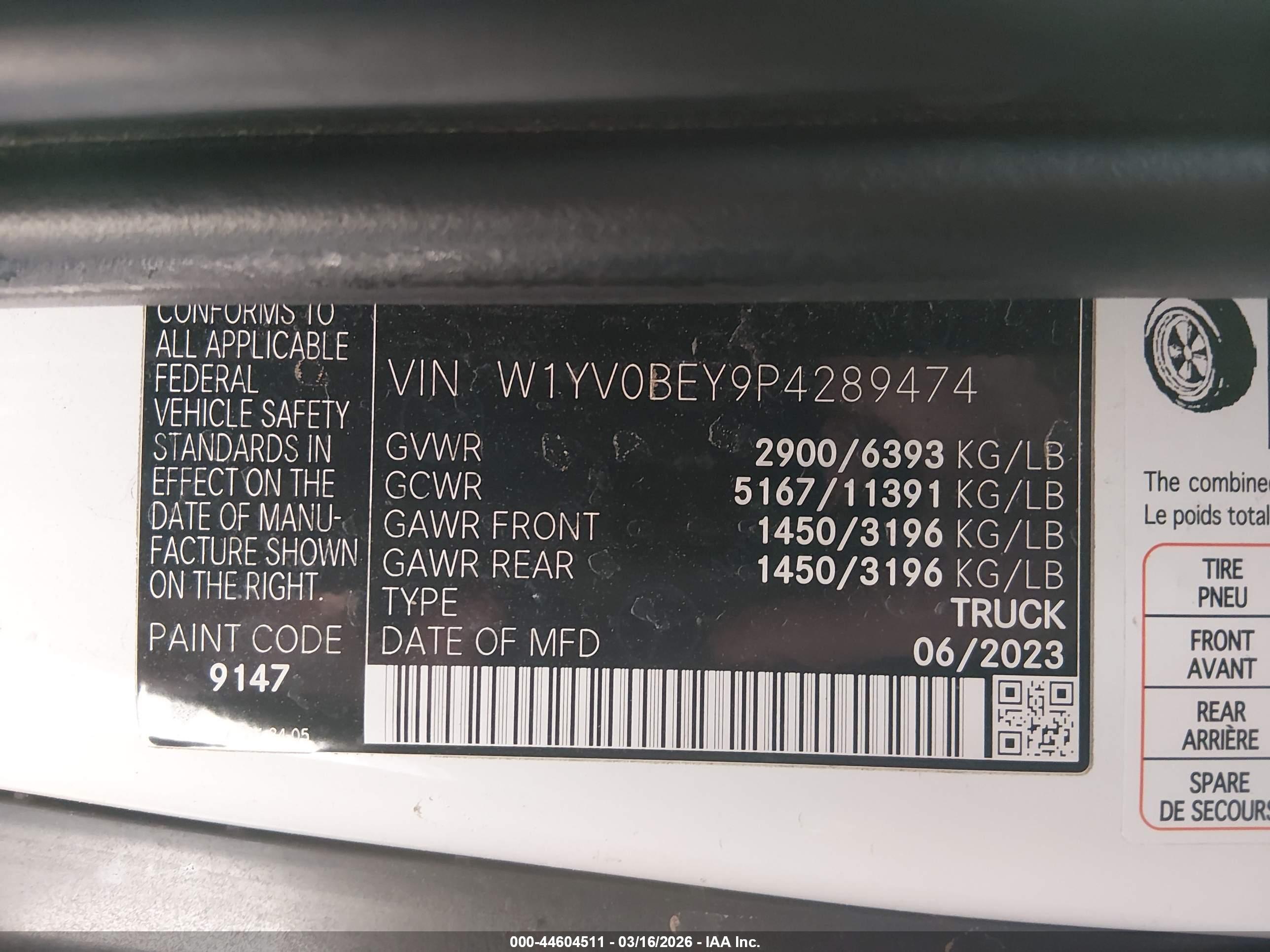 MERCEDES-BENZ METRIS image 9