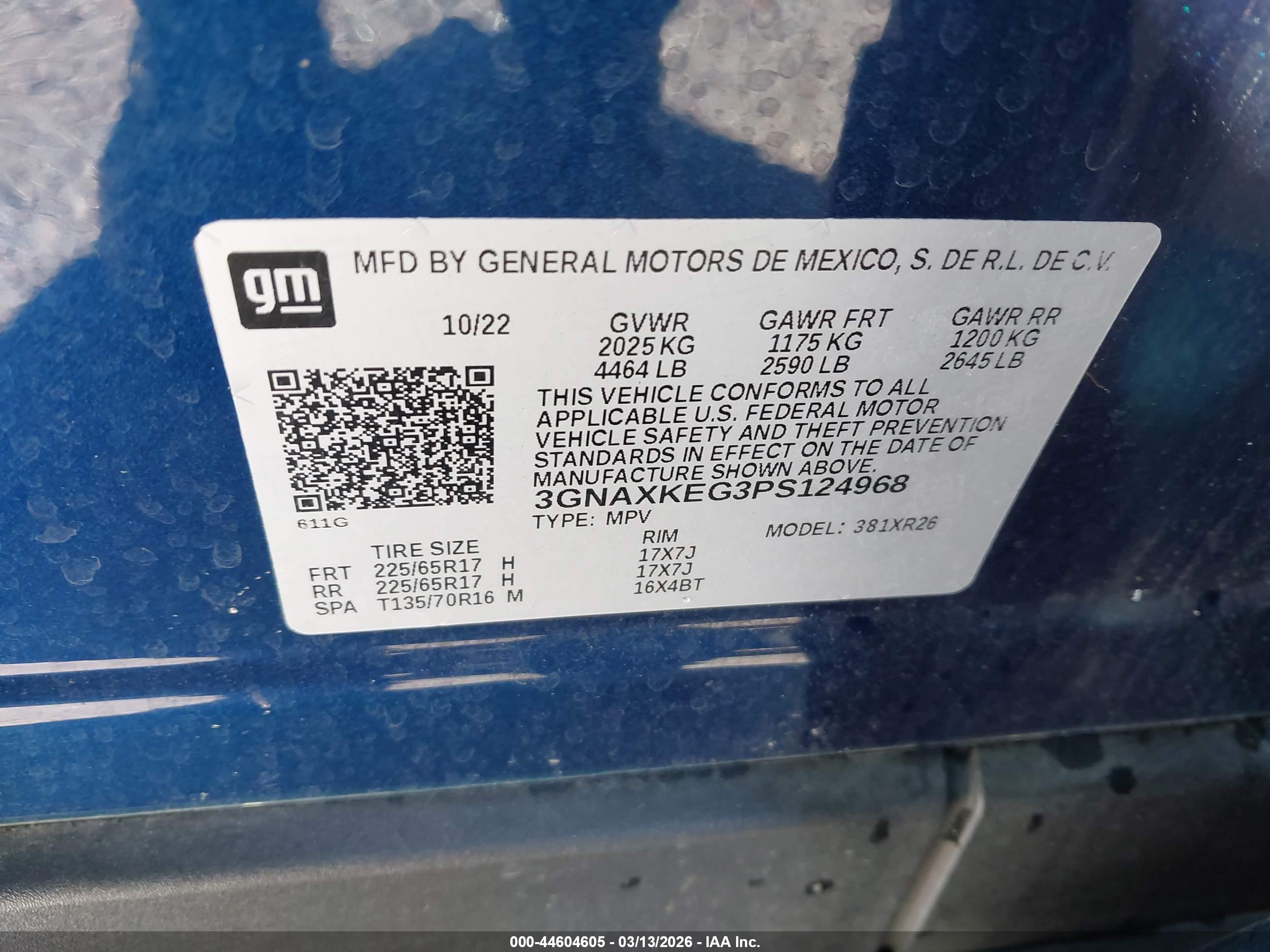 CHEVROLET EQUINOX image 9