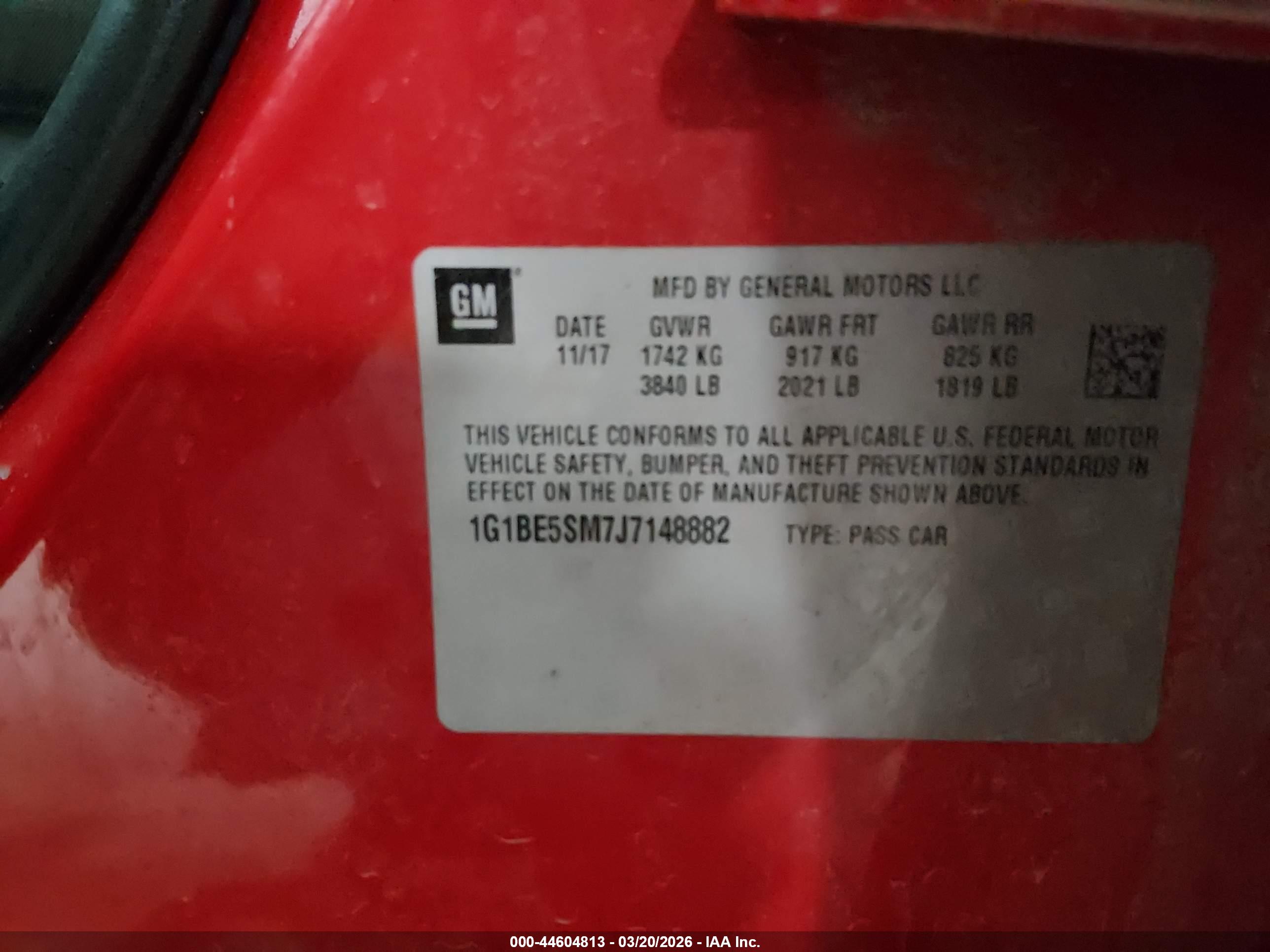CHEVROLET CRUZE image 9