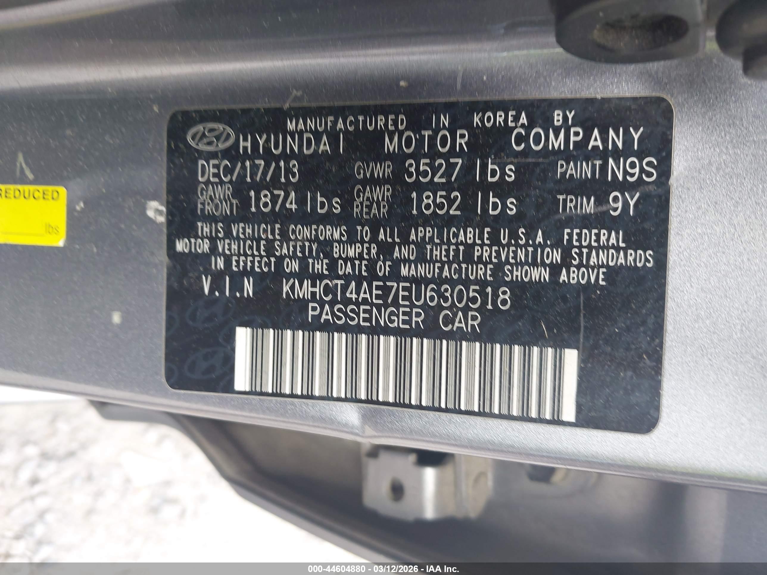 HYUNDAI ACCENT image 9
