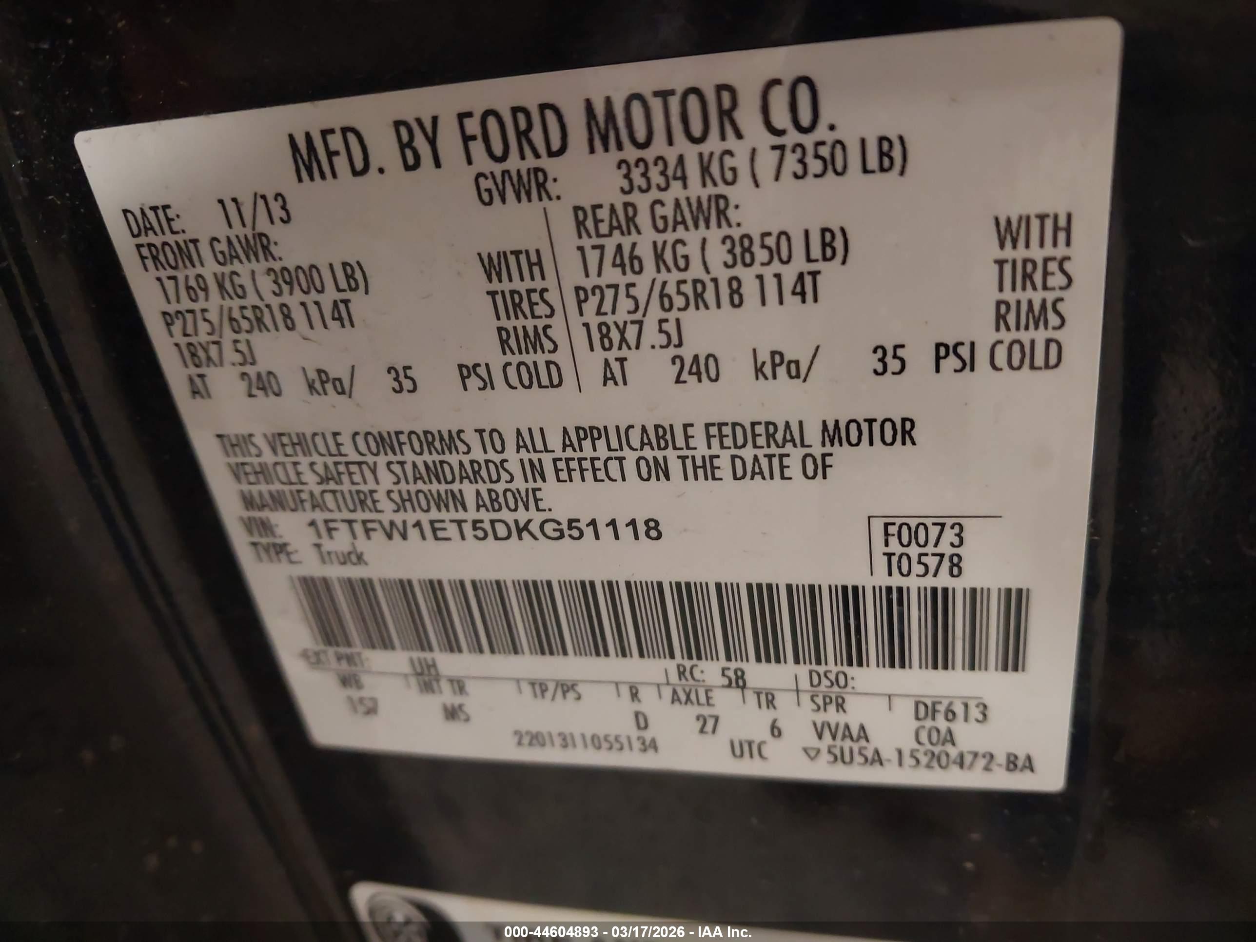 FORD F-150 image 9