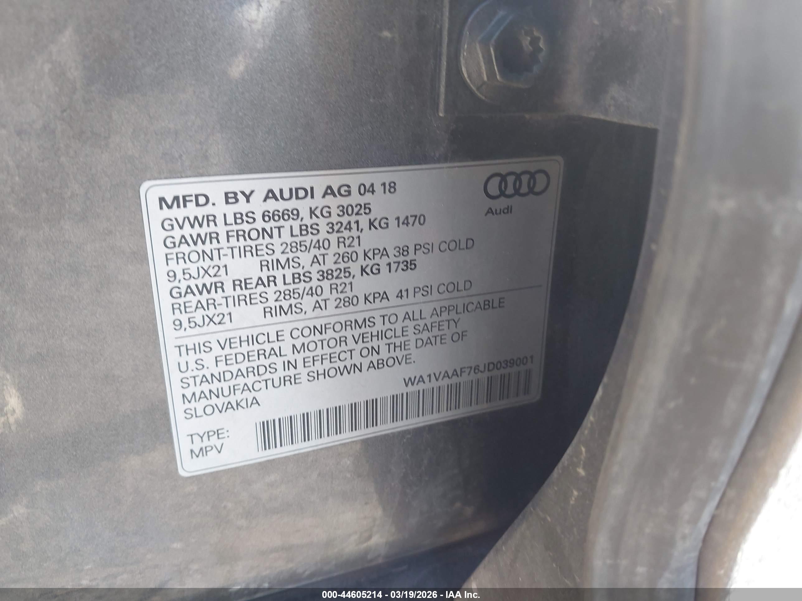 AUDI Q7 image 9