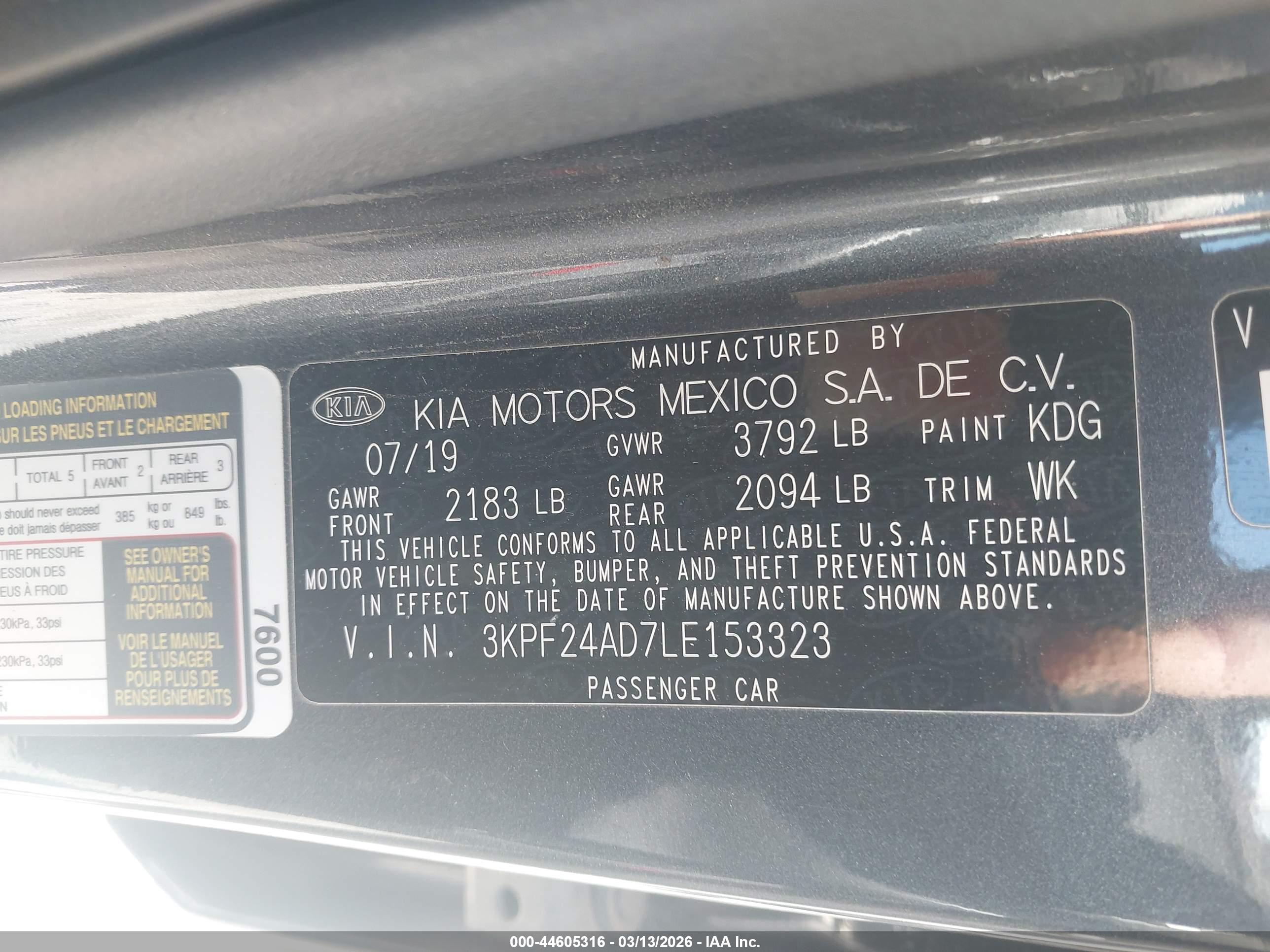 KIA FORTE image 9