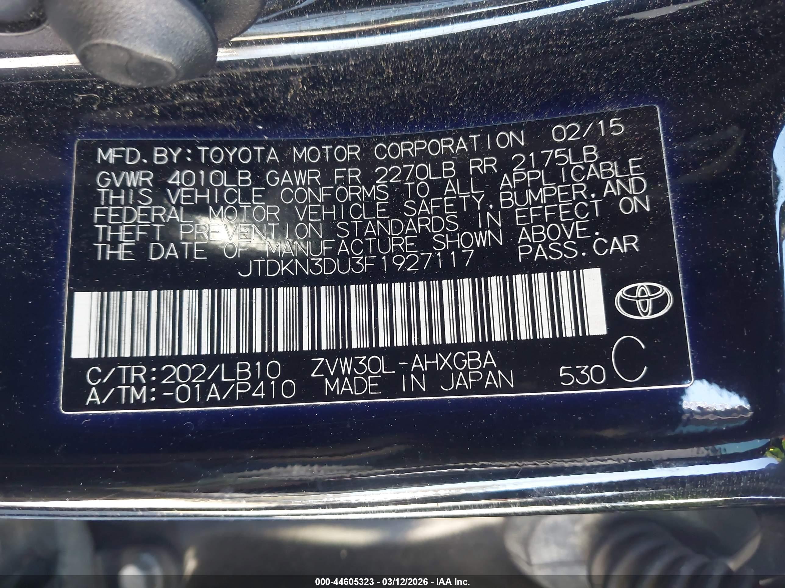 TOYOTA PRIUS image 9