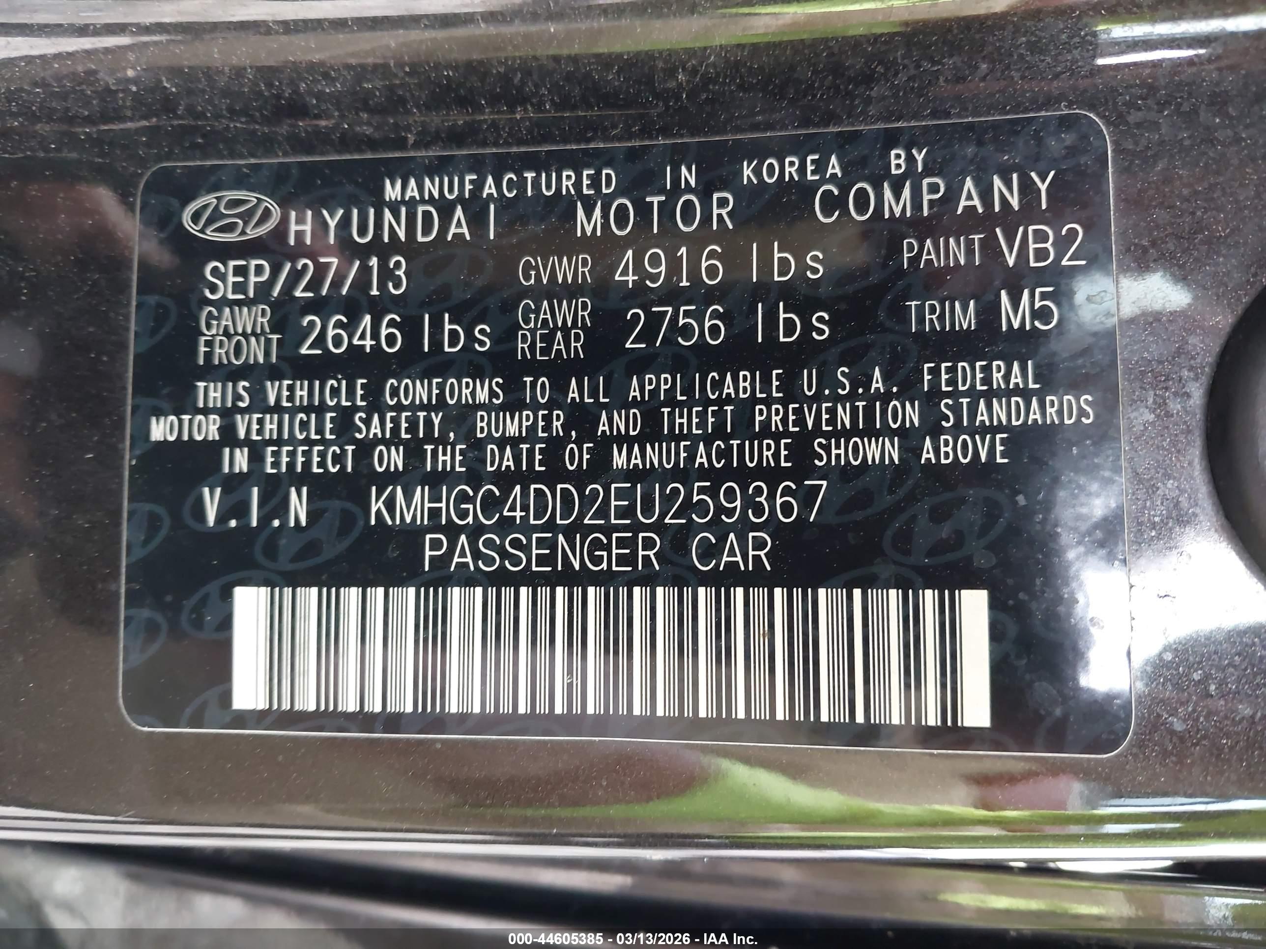 HYUNDAI GENESIS image 9