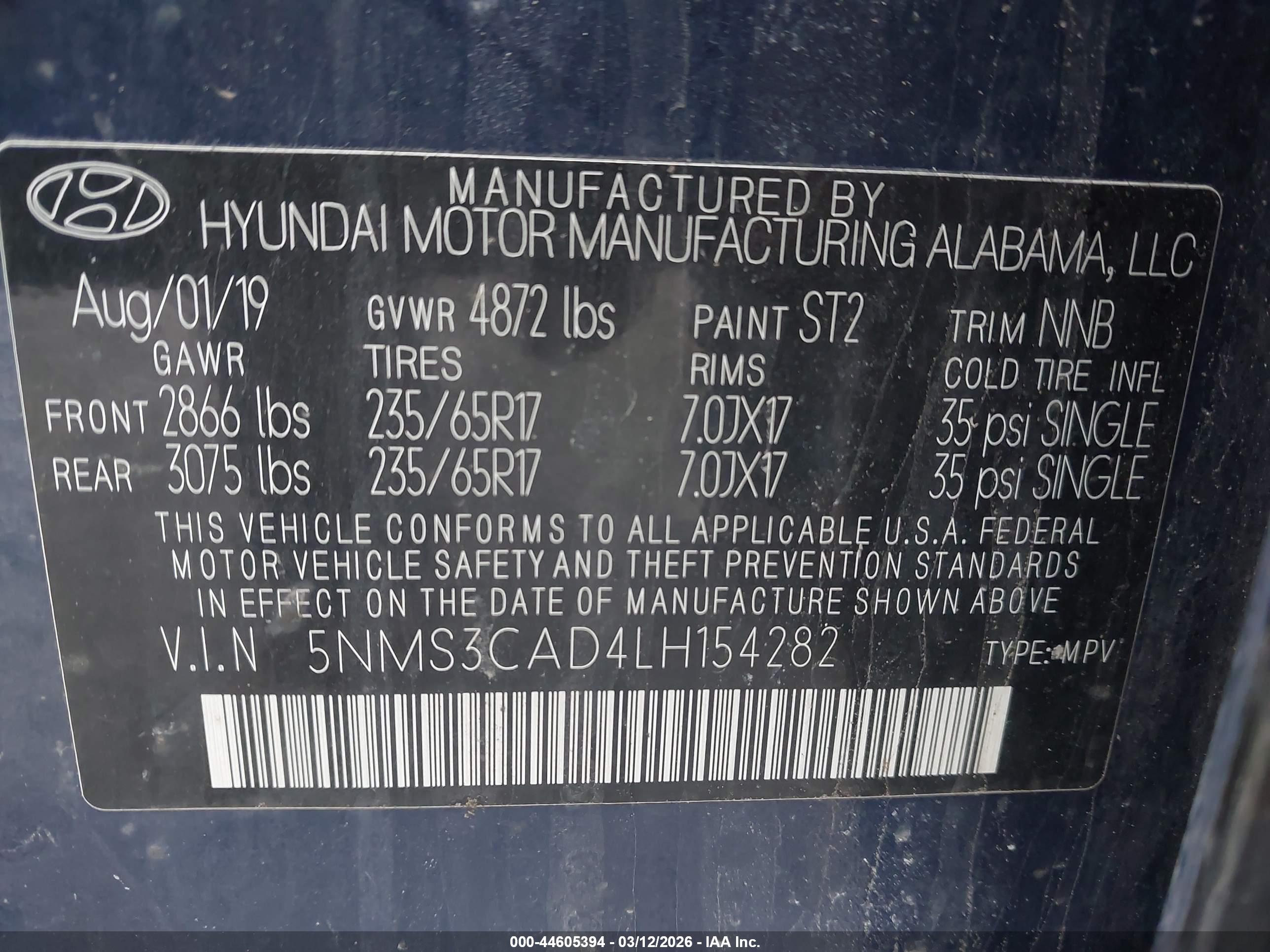 HYUNDAI SANTA image 9