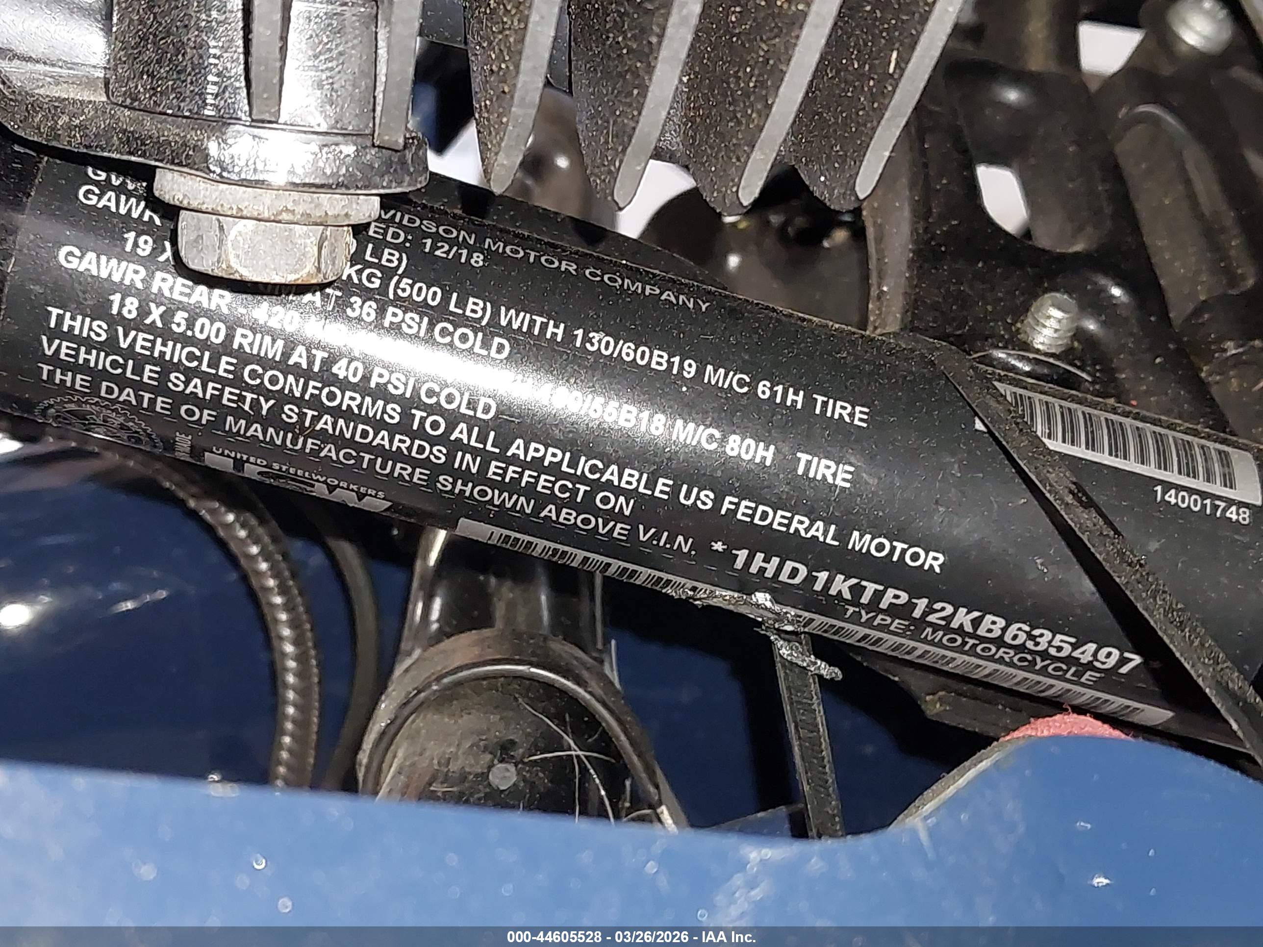 HARLEY-DAVIDSON FLTRXS image 10